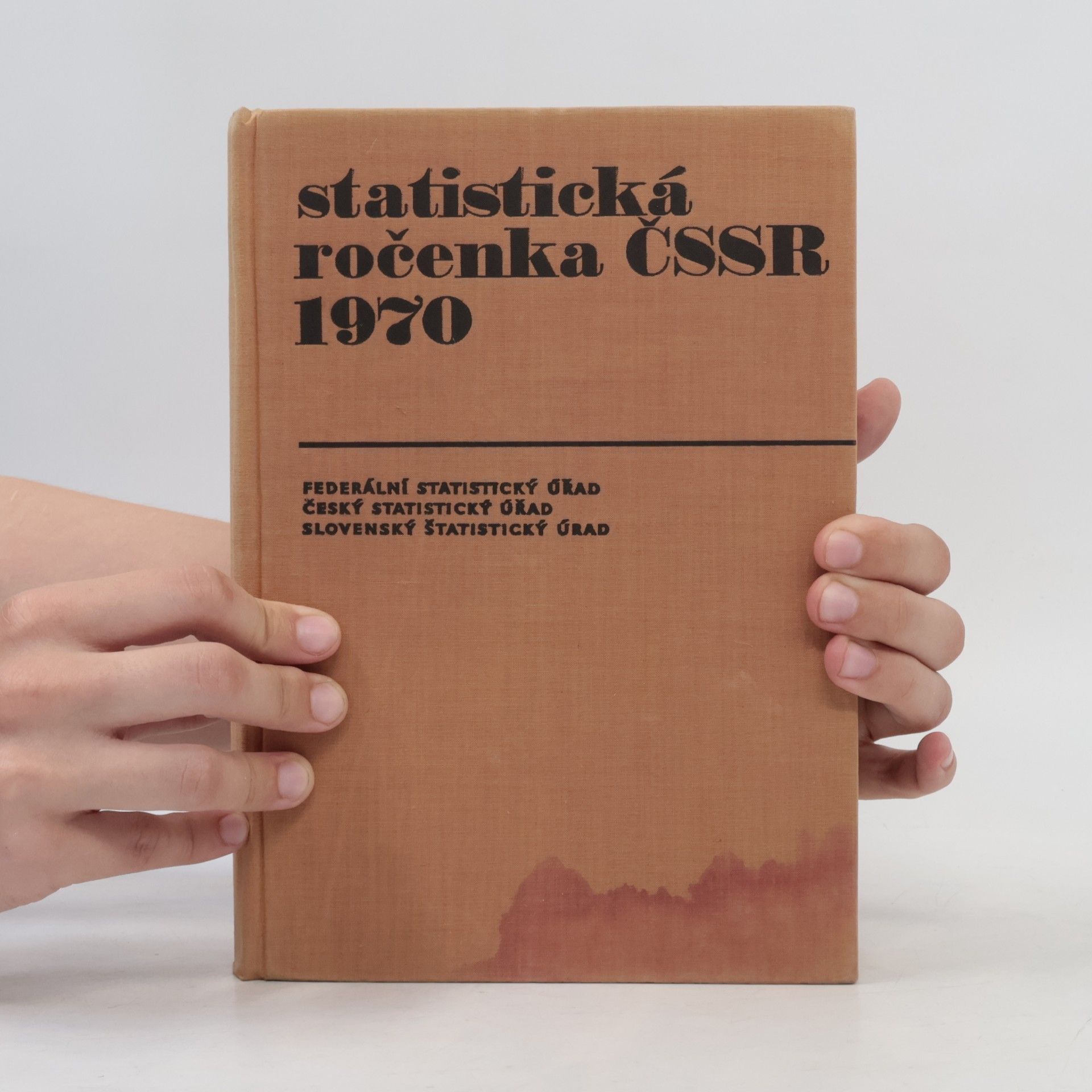 Collectif d'auteurs Statistická ročenka ČSSR 1970