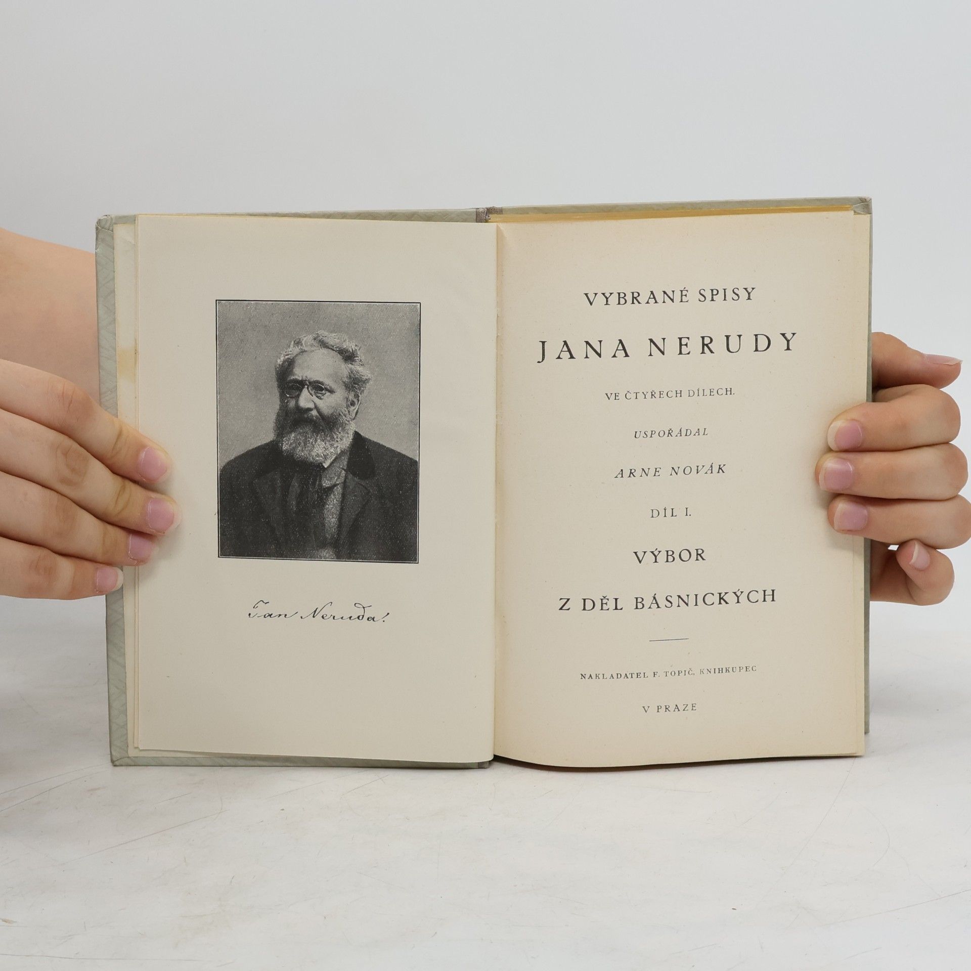 Jan Neruda Vybrané spisy Jana Nerudy II.