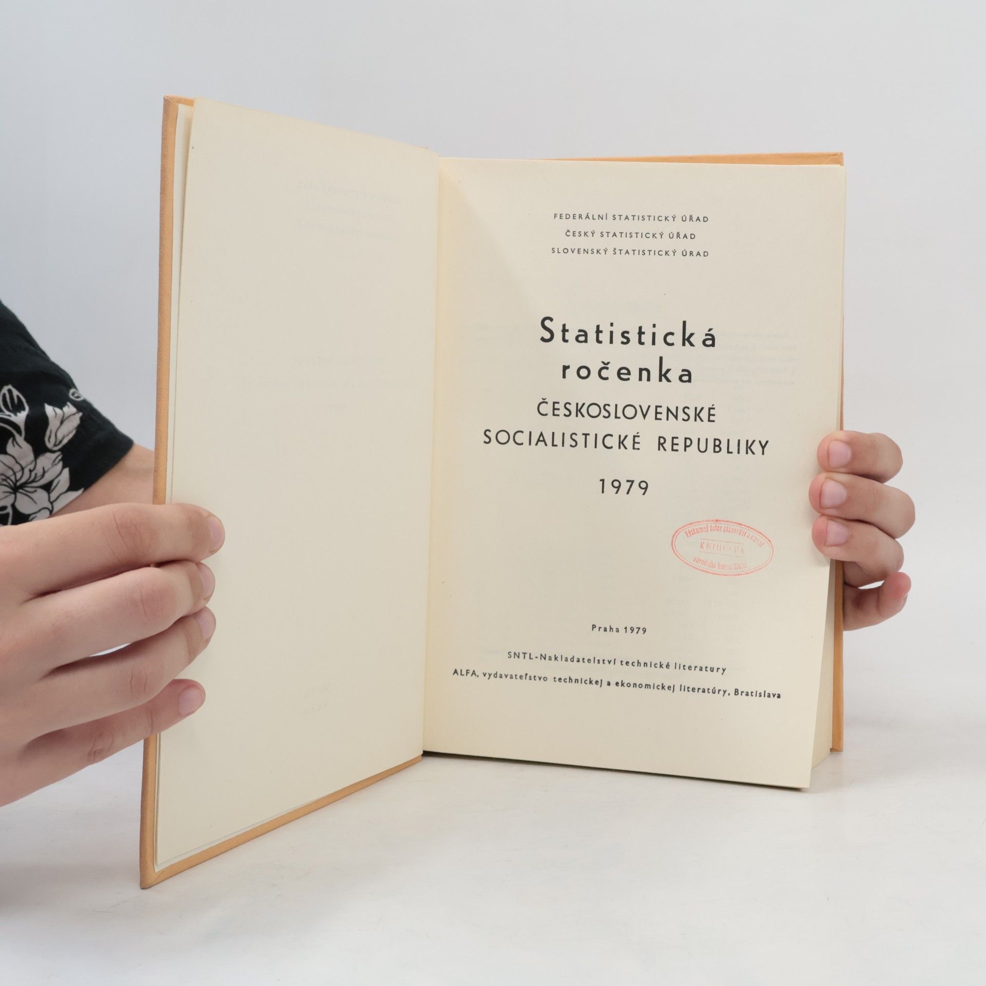 Kolektív autorov Statistická ročenka Československé socialistické republiky 1979