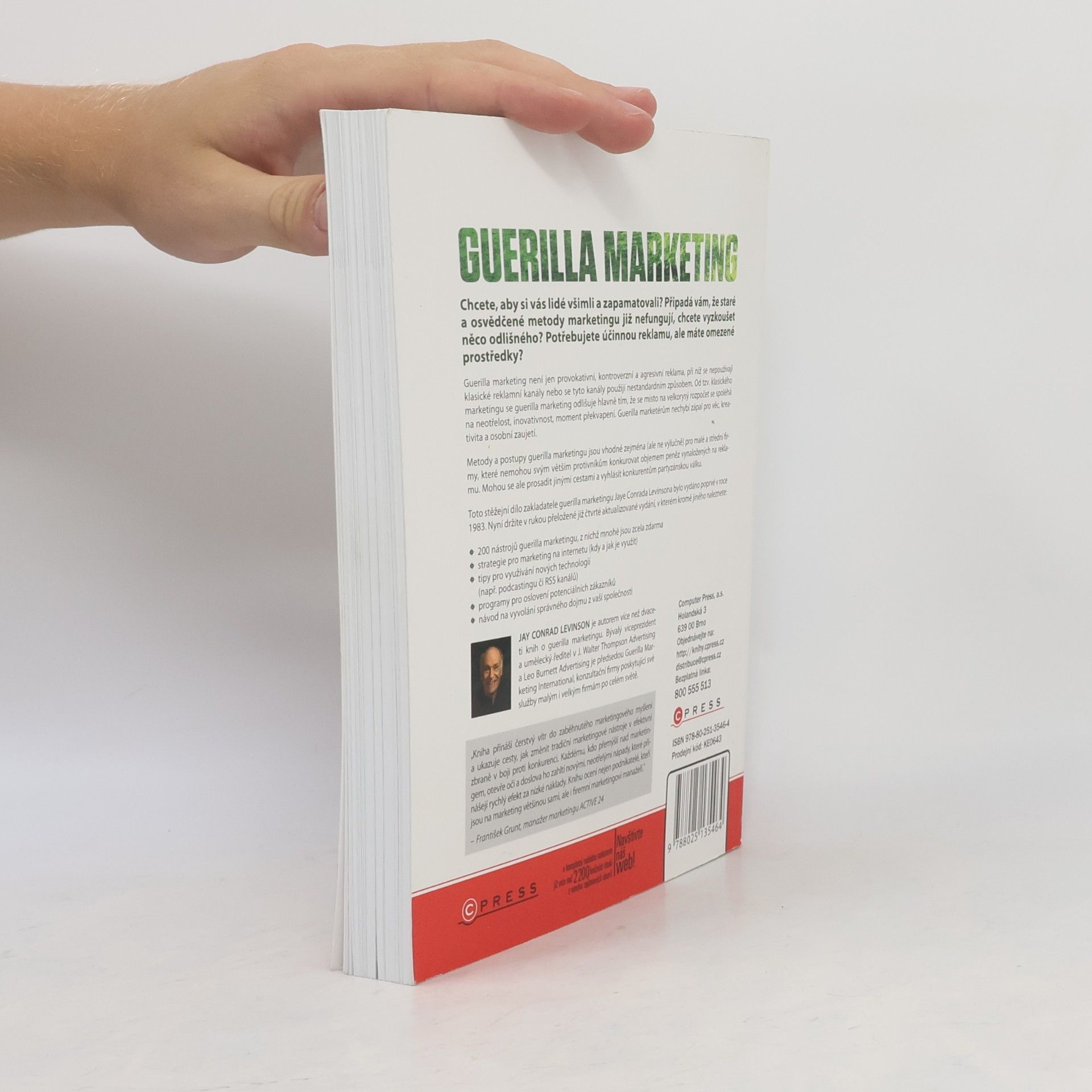 Jay C. Levinson Guerilla marketing: Nejúčinnější a finančně nenáročný marketing