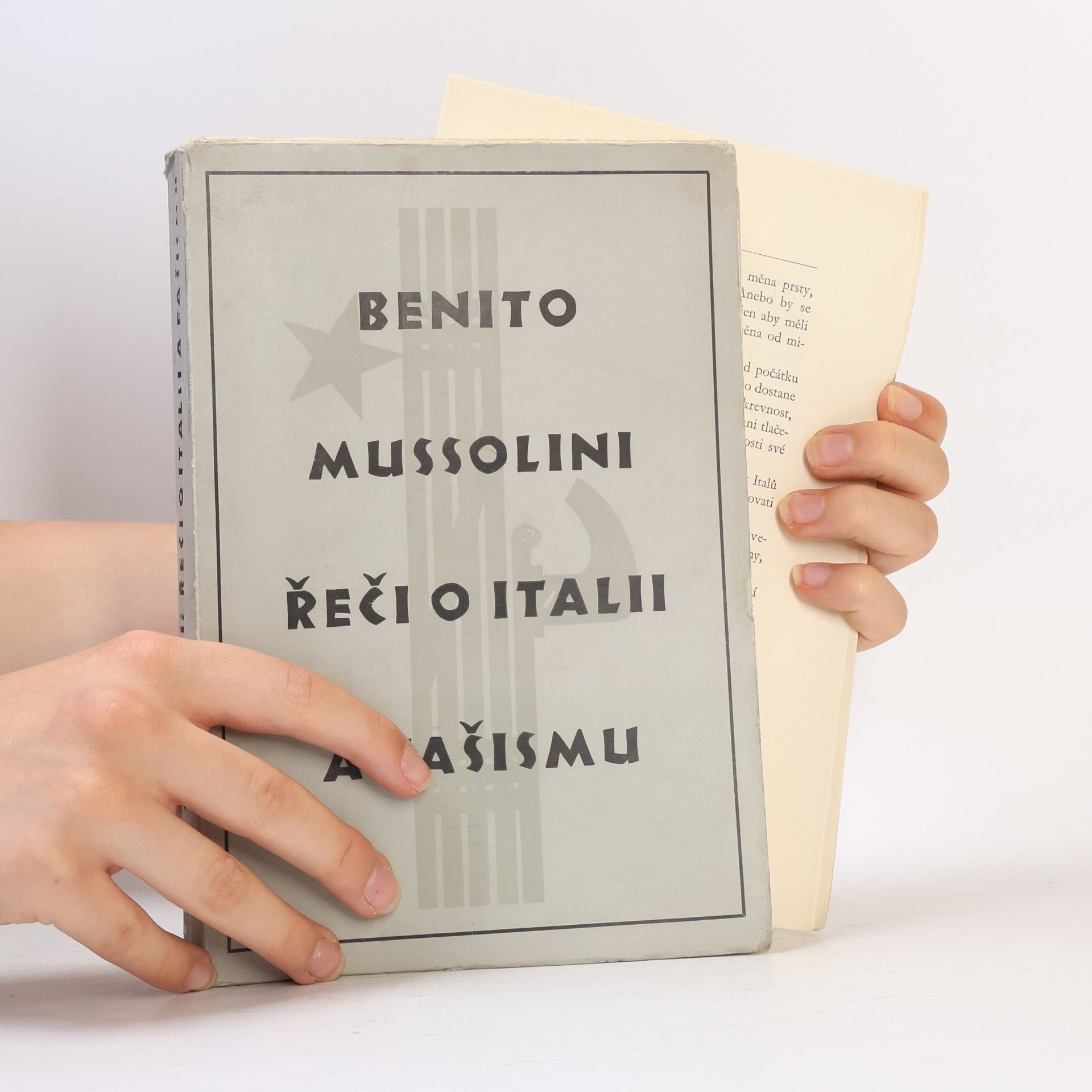 Benito Mussolini Řeči o Itálii a fašismu