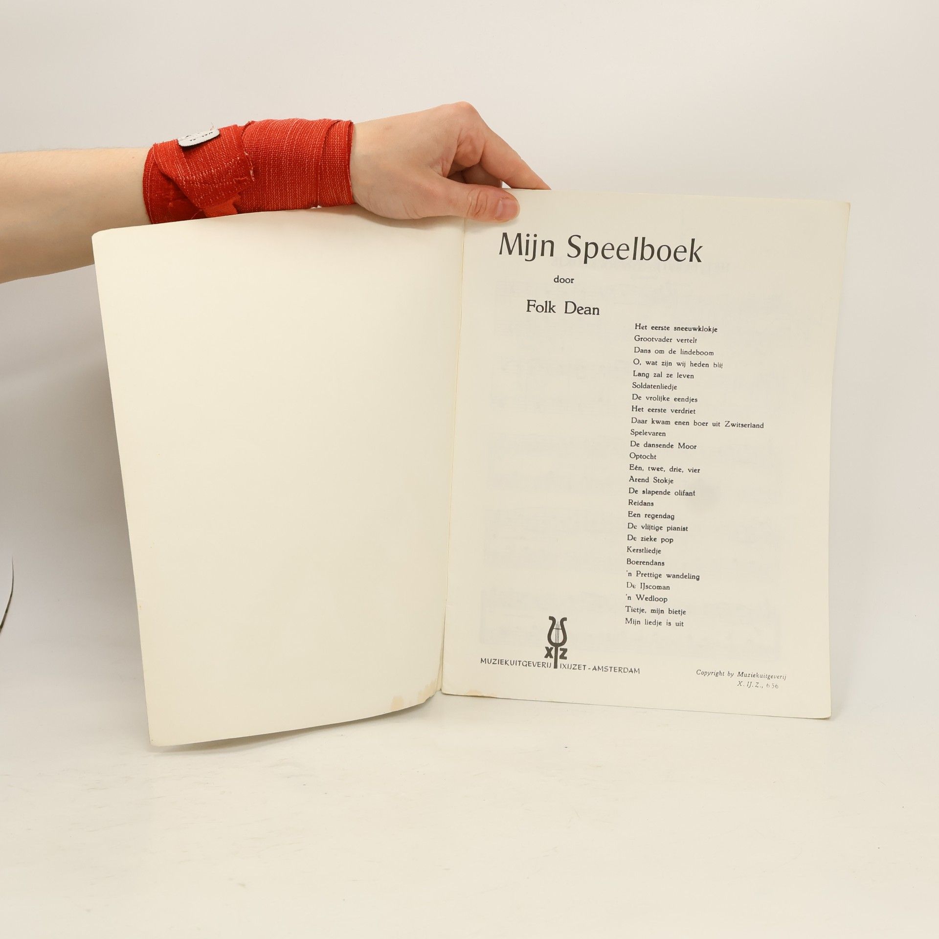 FOLK DEAN Mijn speelboek