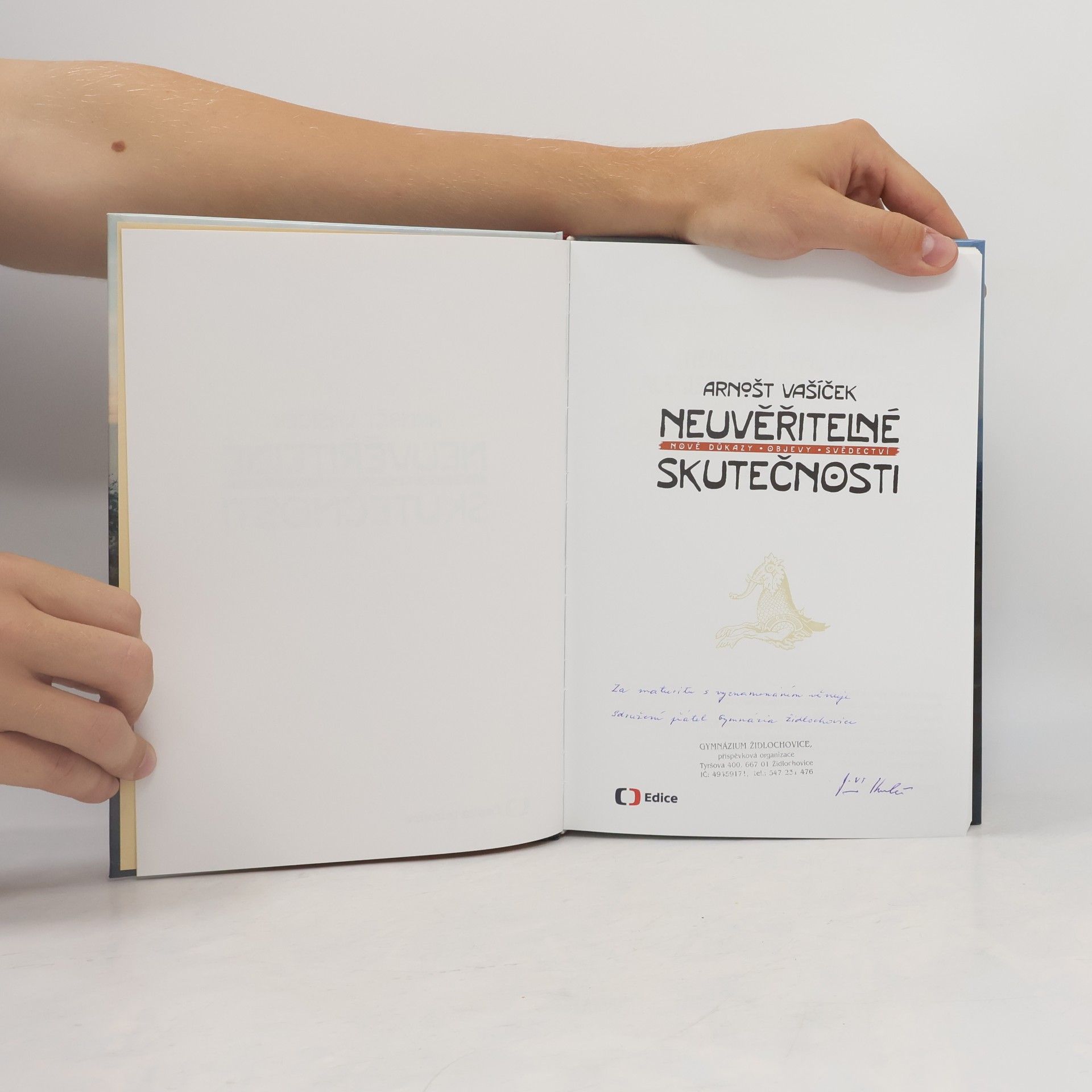 Arnošt Vašíček Neuvěřitelné skutečnosti