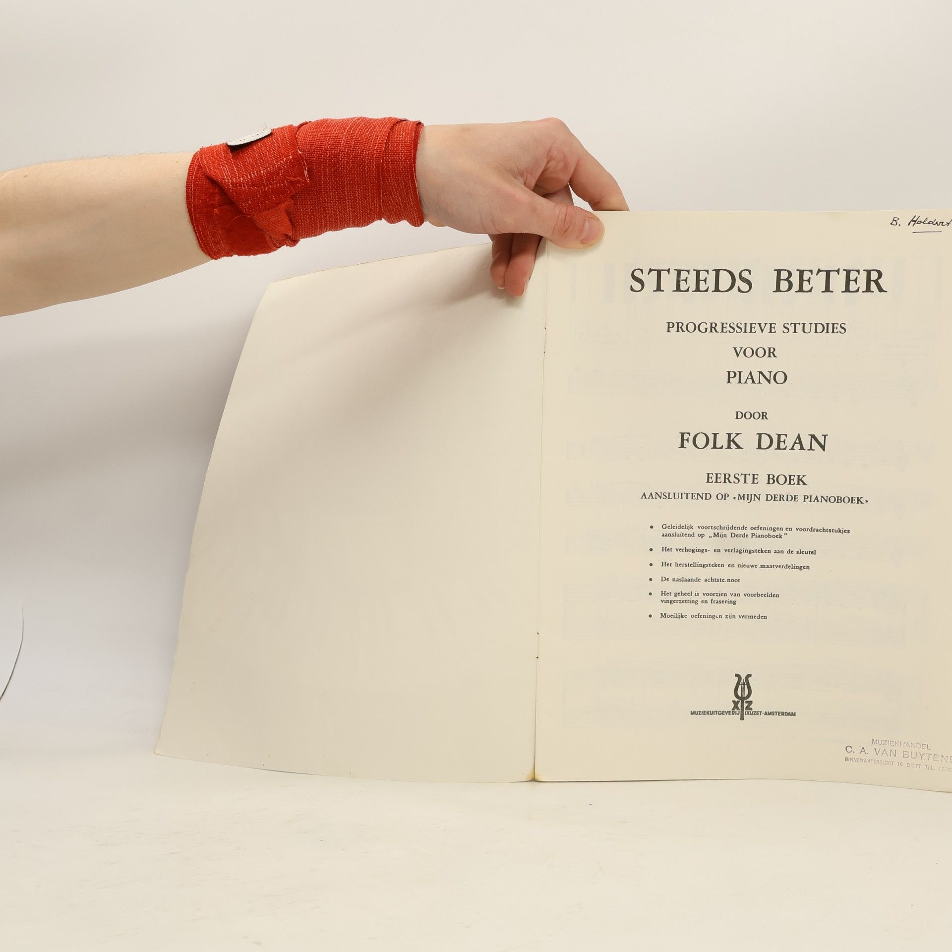 Autorenkollektiv Steeds Beter - Progressieve Studies voor Piano 1