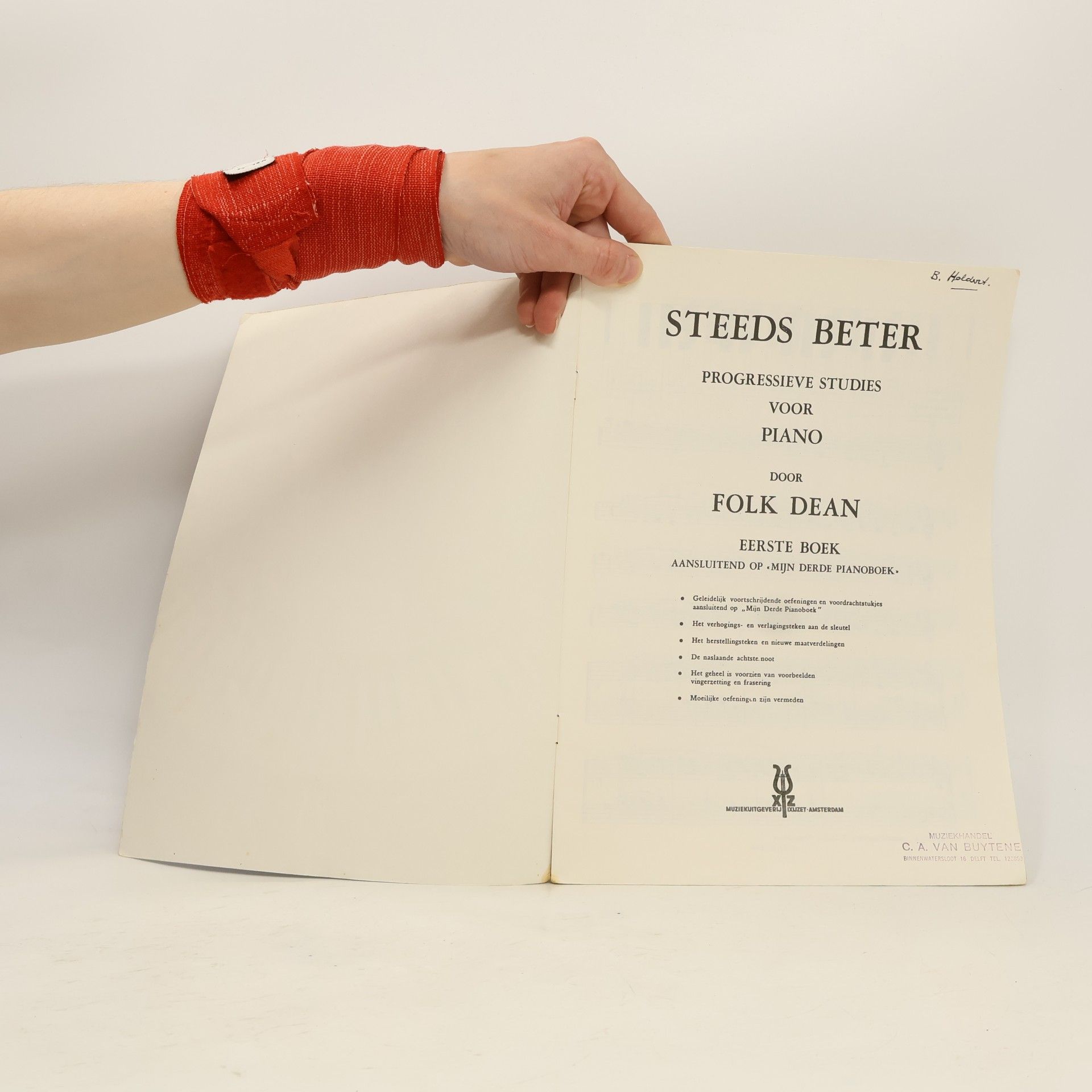 Autorenkollektiv Steeds Beter - Progressieve Studies voor Piano 1