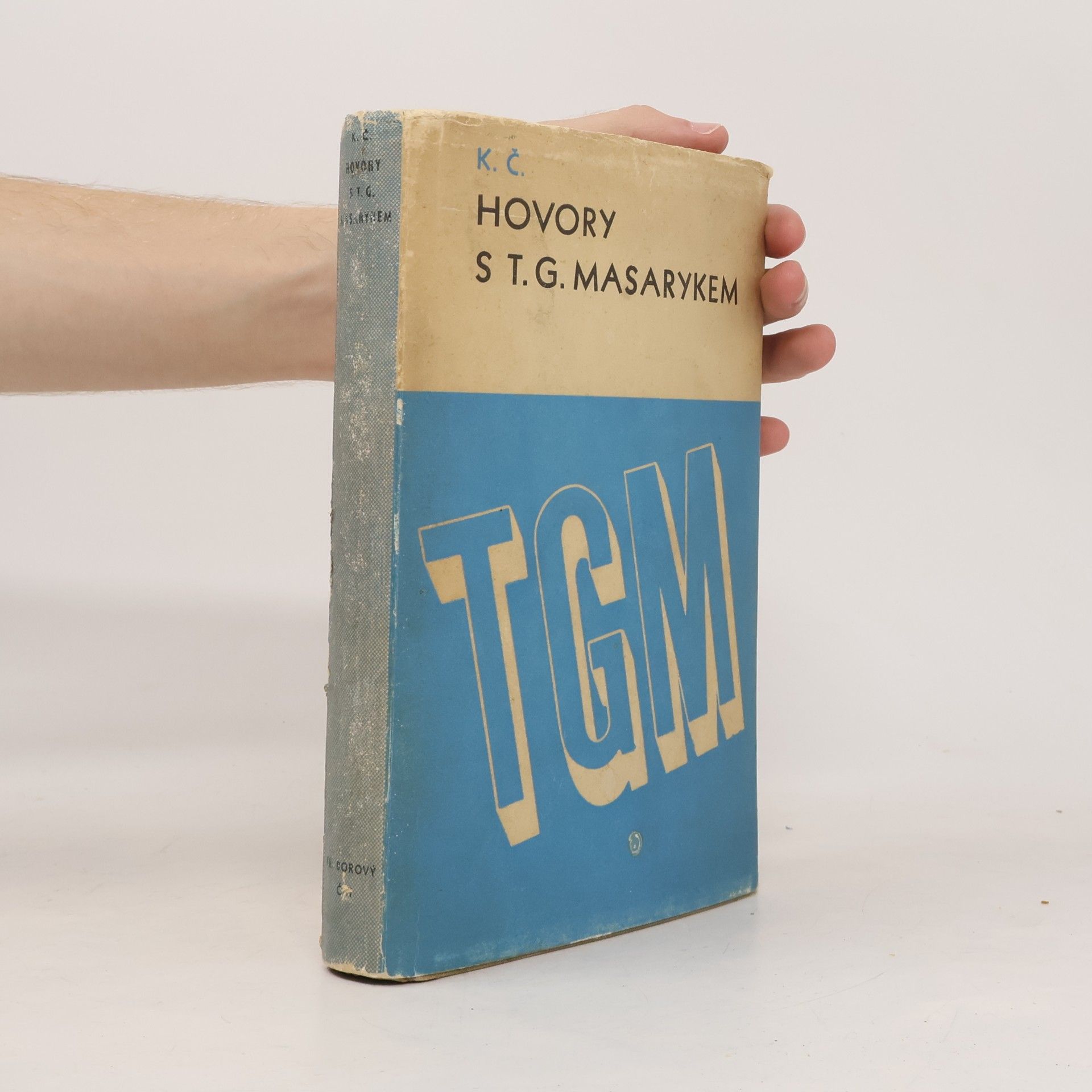 Karel Čapek Hovory s T. G. Masarykem