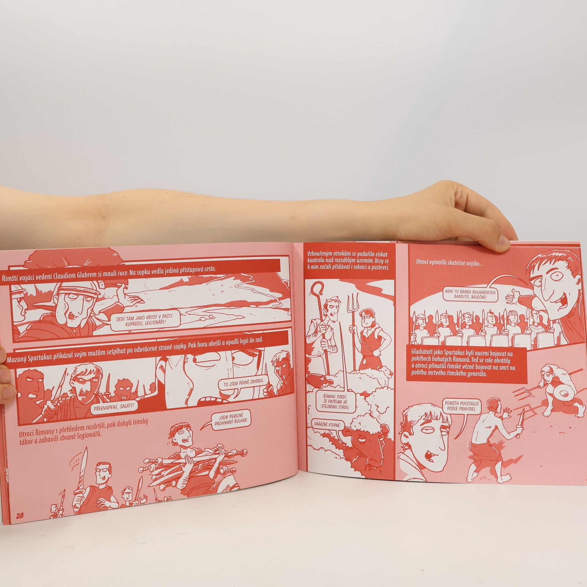Terry Deary Řím : komiksový rychlokurz