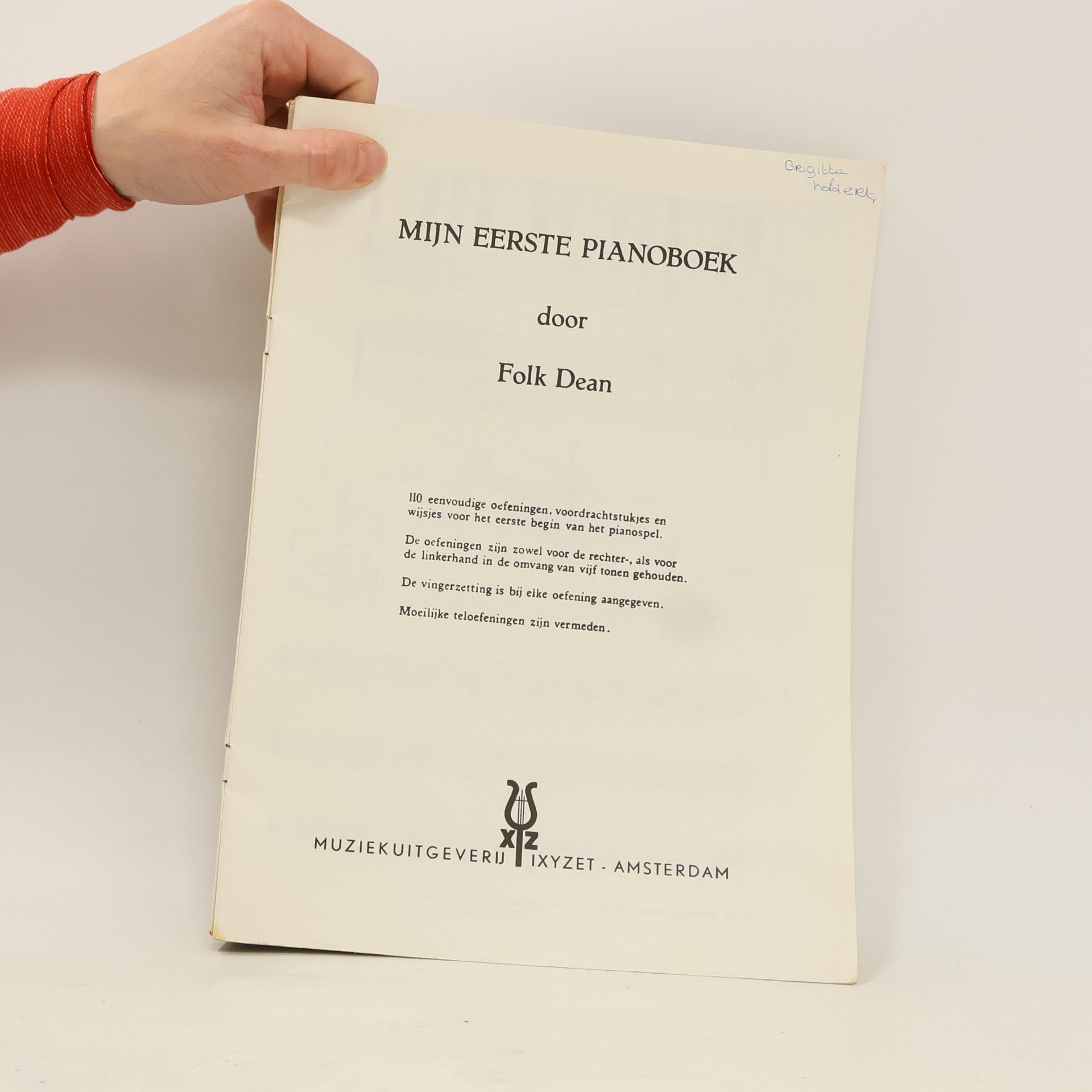 Autorenkollektiv Mijn eerste pianoboek