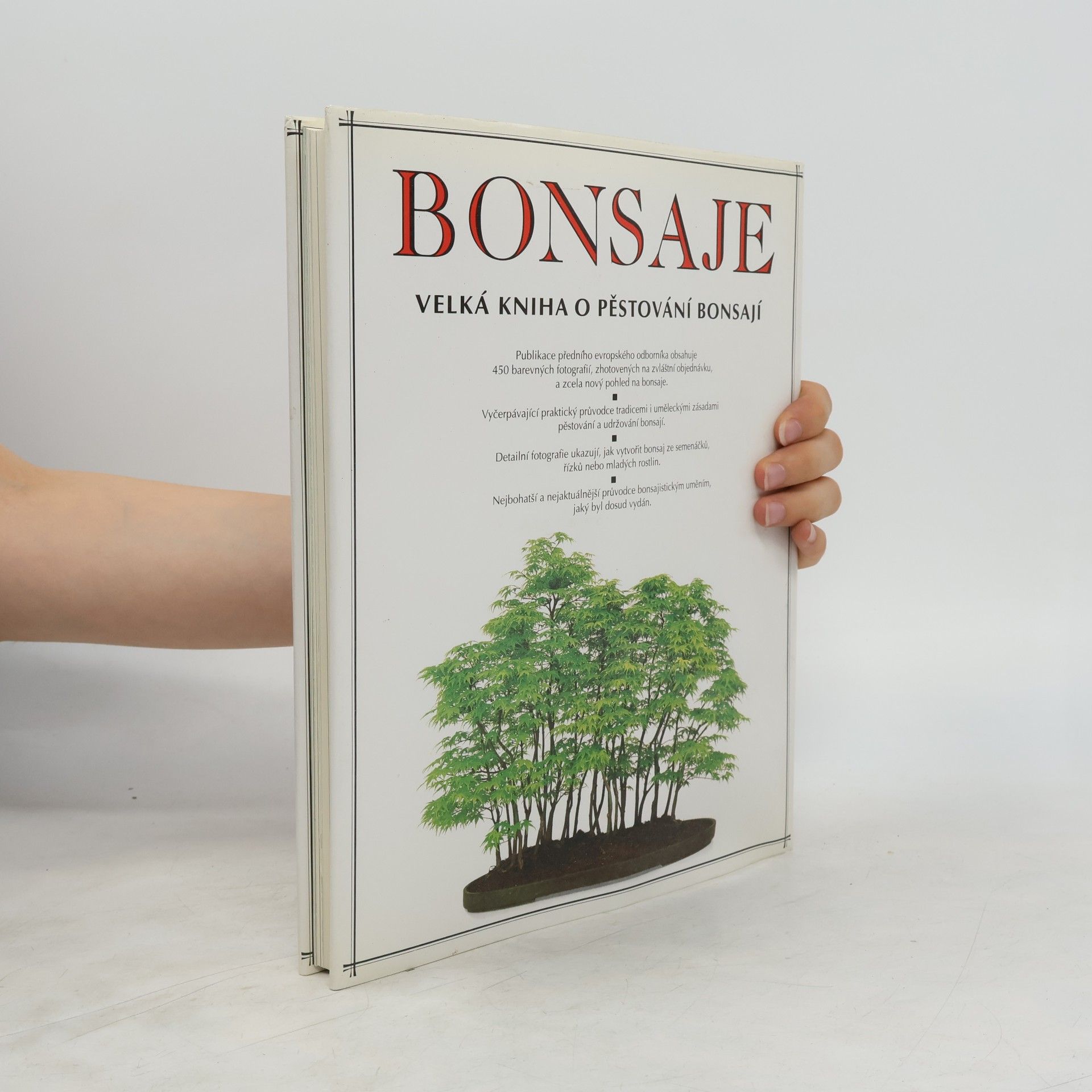 Harry Tomlinson Bonsaje. Velká kniha o pěstování bonsají