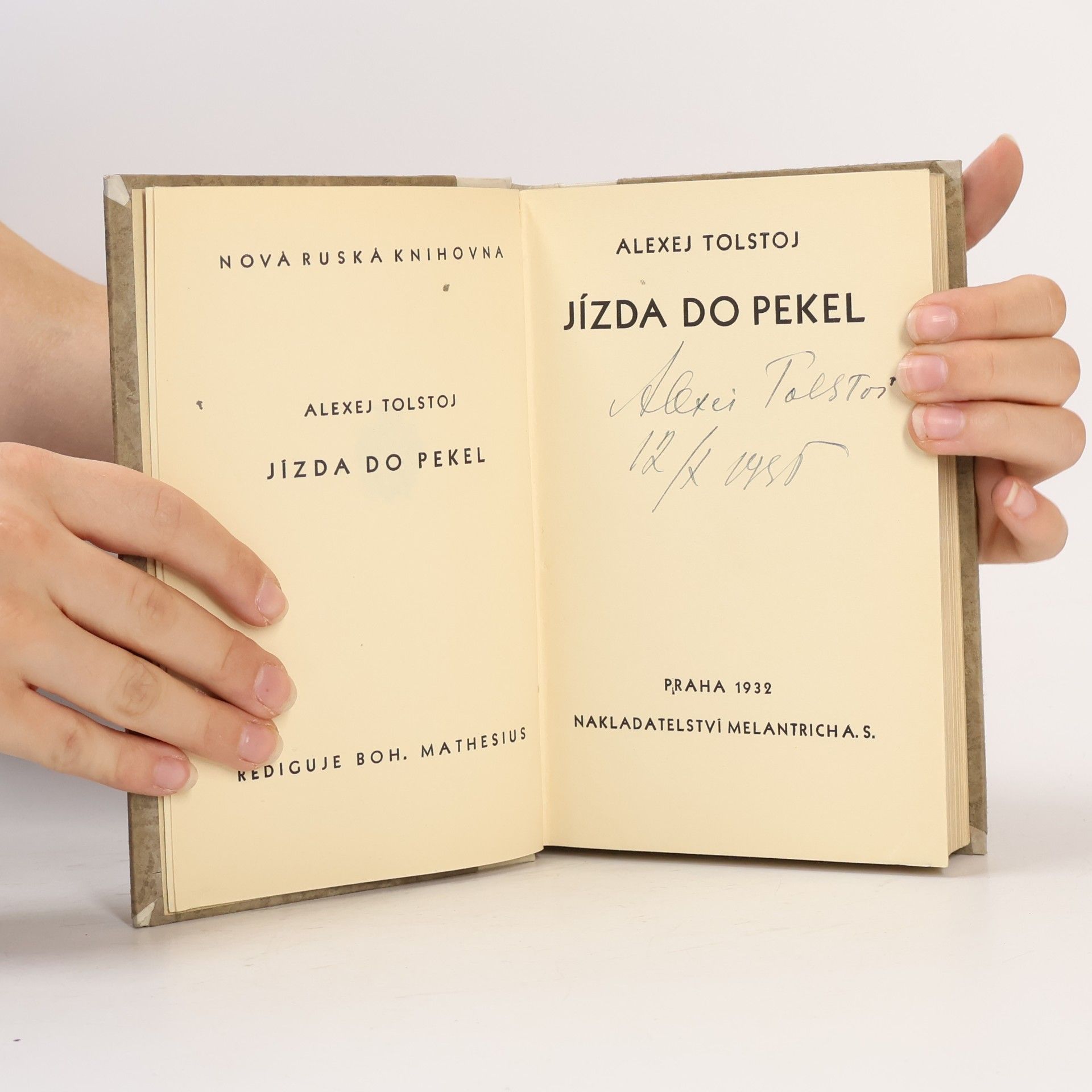 Aleksej N. Tolstoj Jízda do pekel
