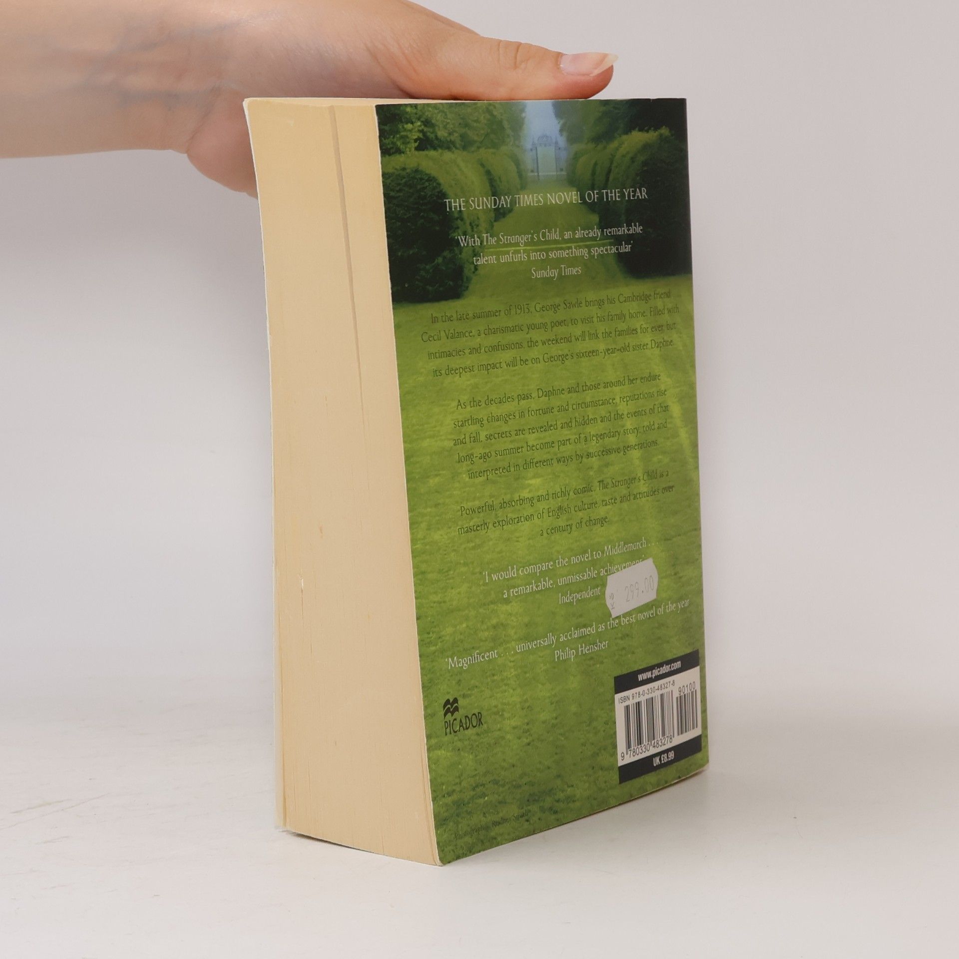 Alan Hollinghurst The stranger's child