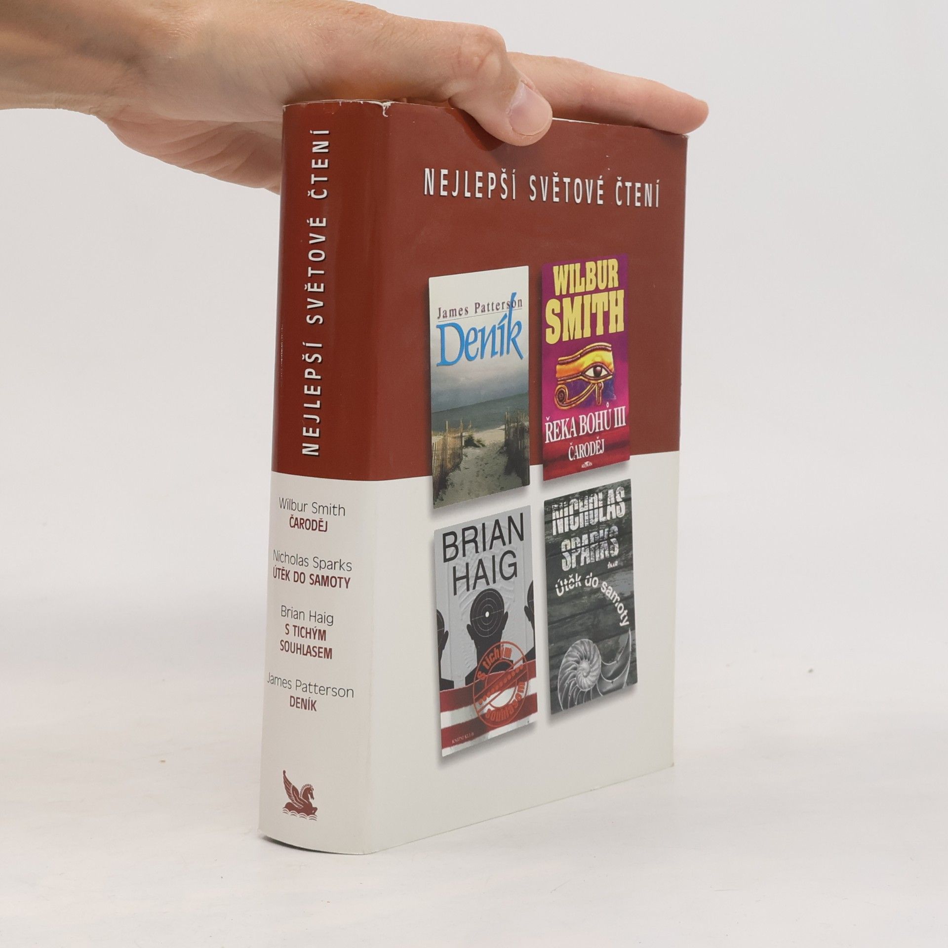 Nicholas Sparks Nejlepší světové čtení. Čaroděj. Útěk do samoty. S tichým souhlasem. Deník