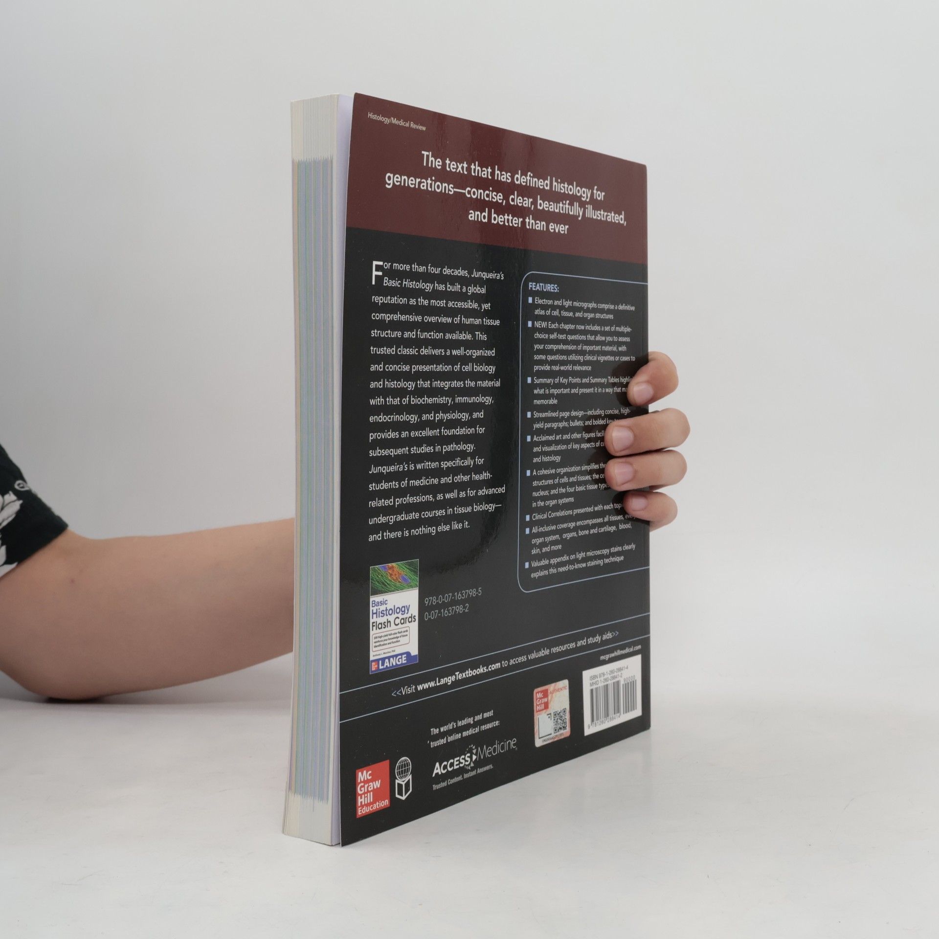 Anthony L. Mescher Junqueira's Basic Histology. Text & Atlas