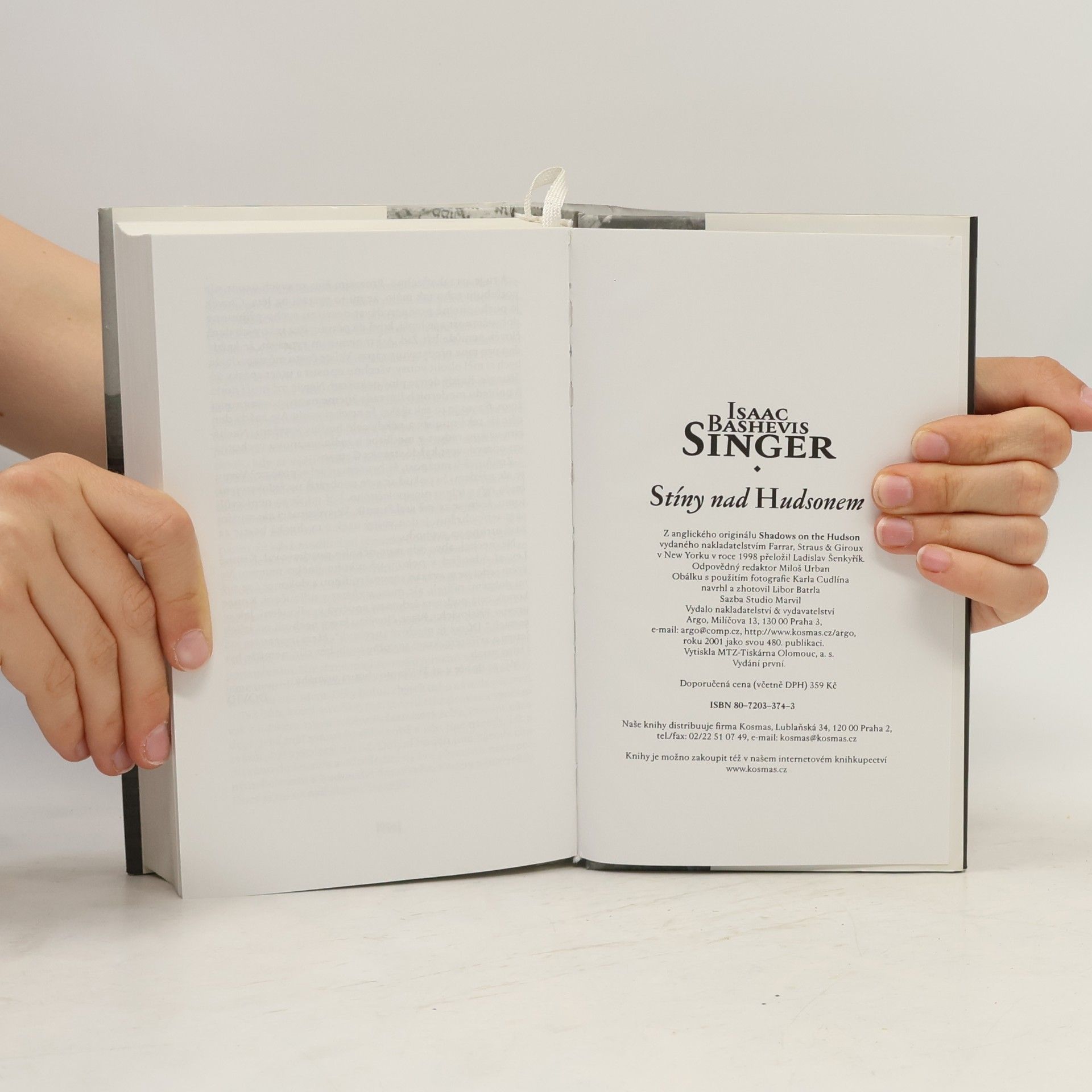 Isaac Bashevis Singer Stíny nad Hudsonem