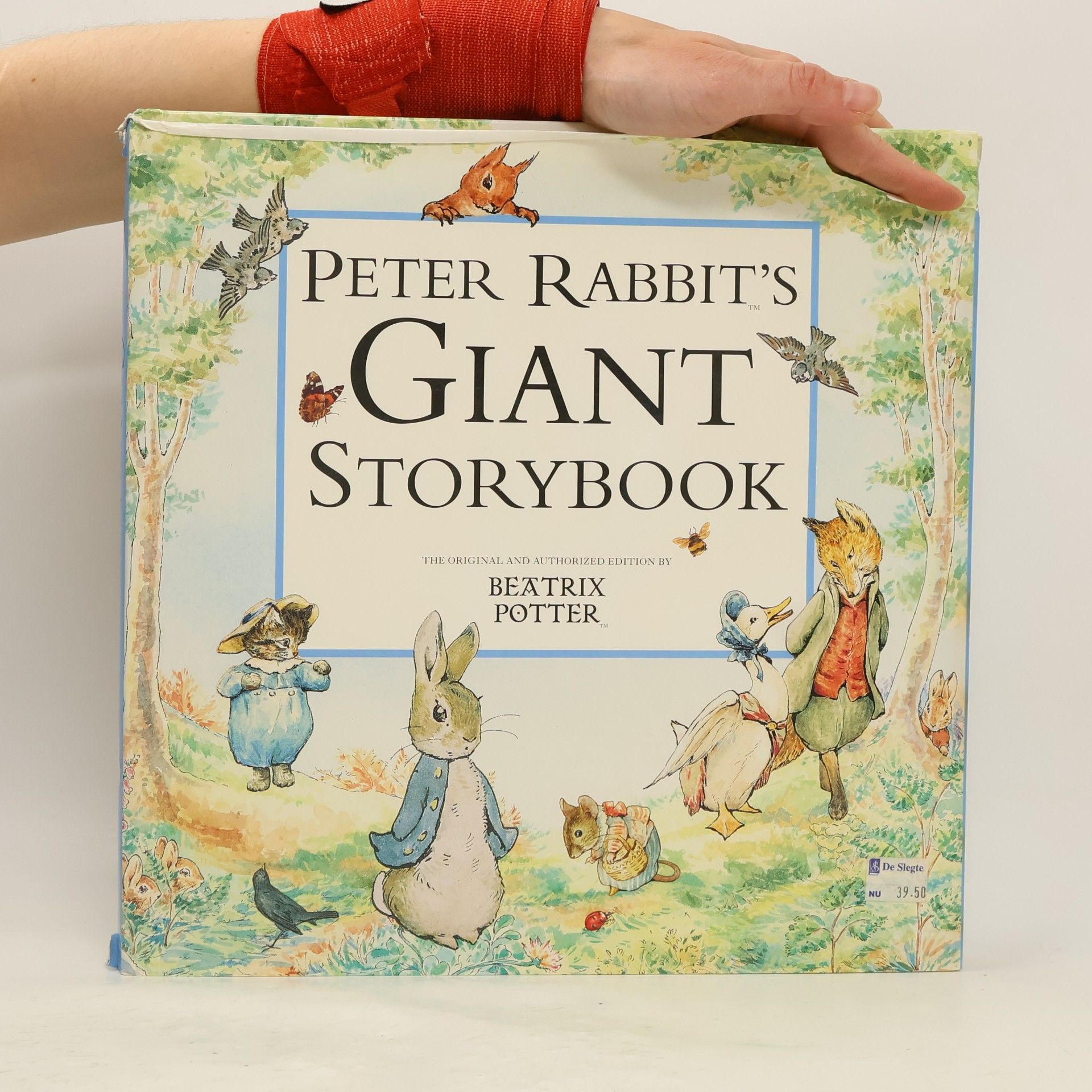 Beatrix Potter Peter Rabbit's giant storybook