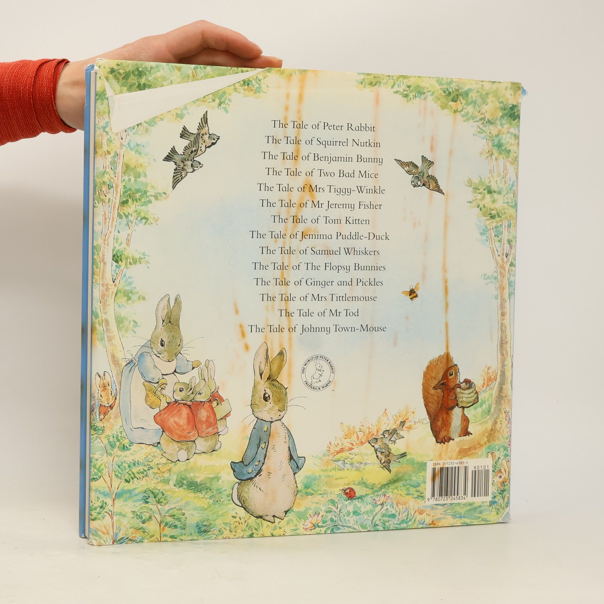 Beatrix Potter Peter Rabbit's giant storybook