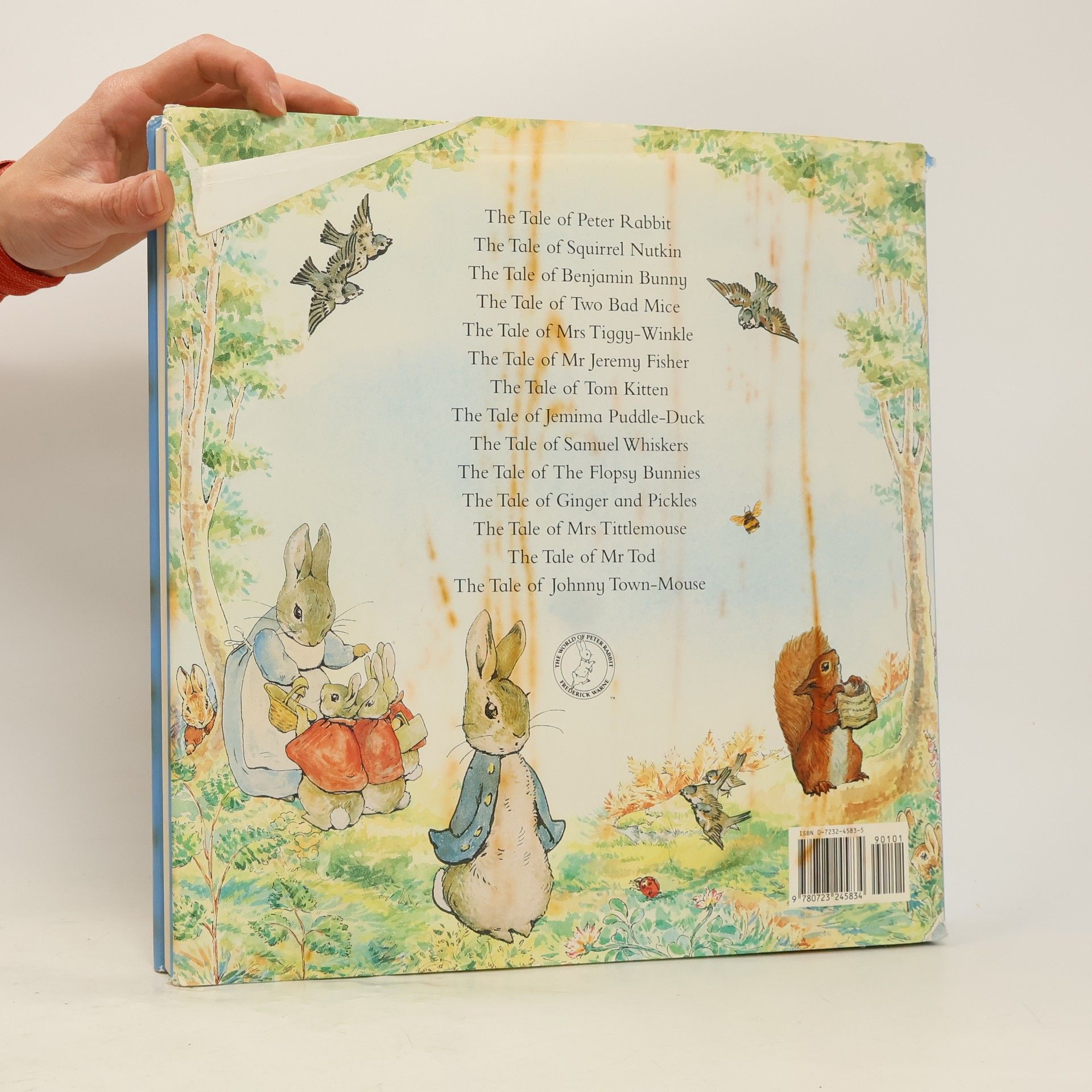 Beatrix Potter Peter Rabbit's giant storybook