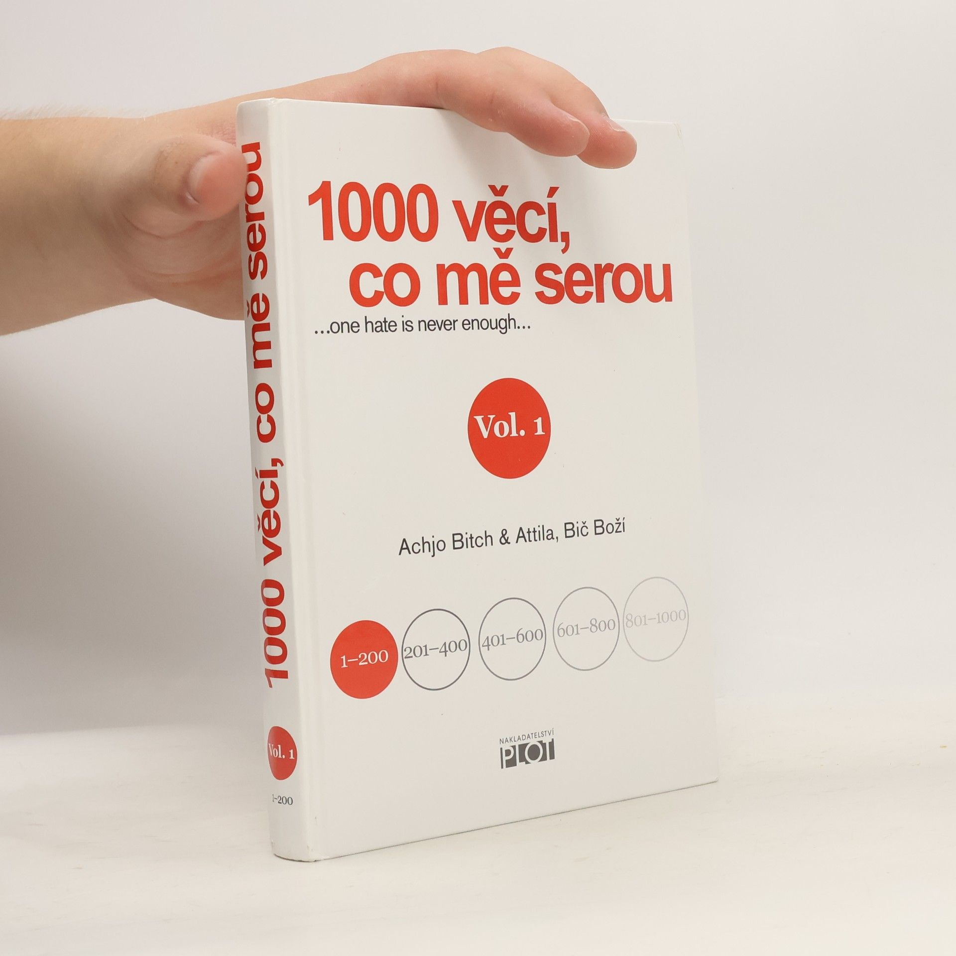 1000 věcí, co mě serou ...One Hate is Never Enough... vol.1