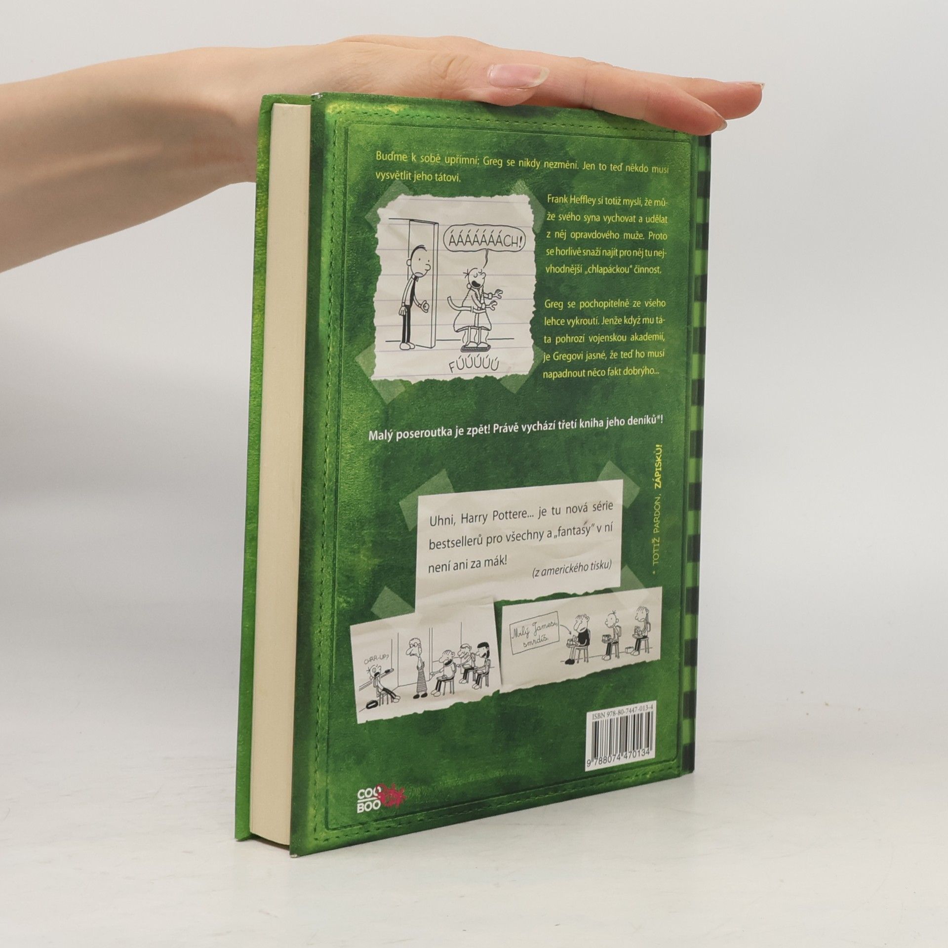 Jeff Kinney Deník malého poseroutky 3. Poslední kapka