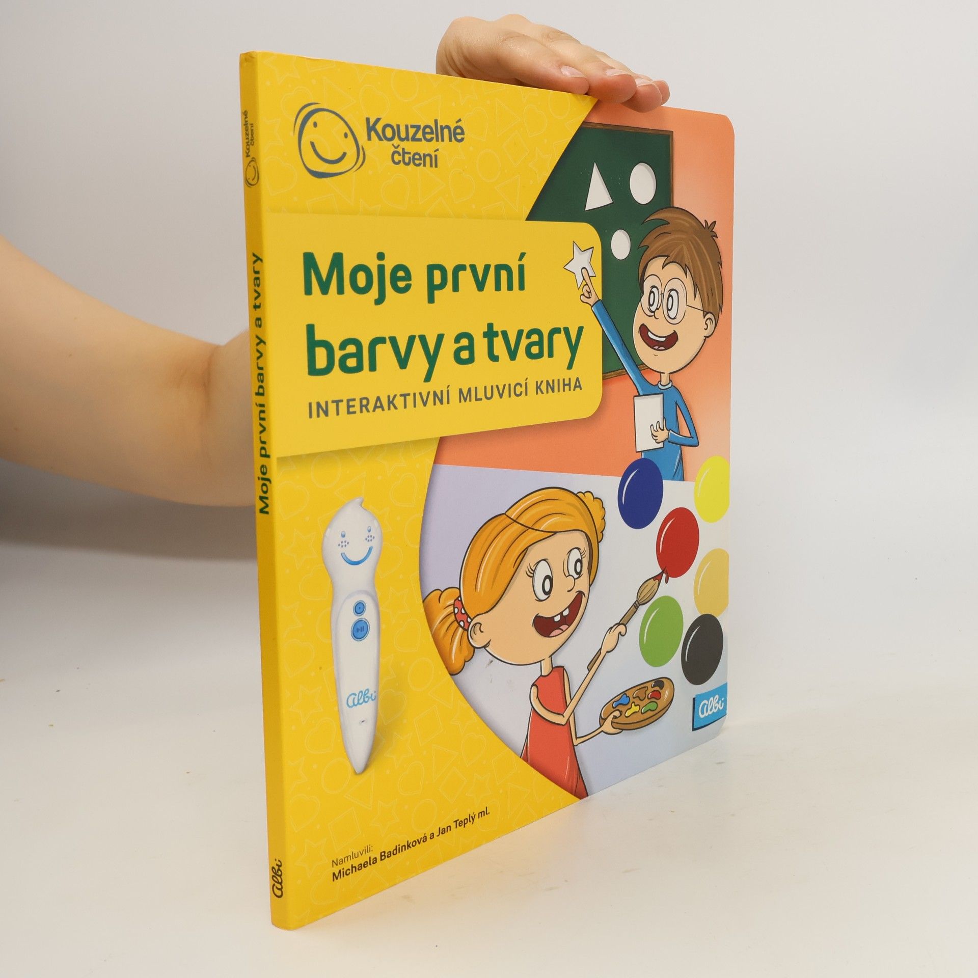 Zuzana Slánská Moje první barvy a tvary. Interaktivní mluvící kniha
