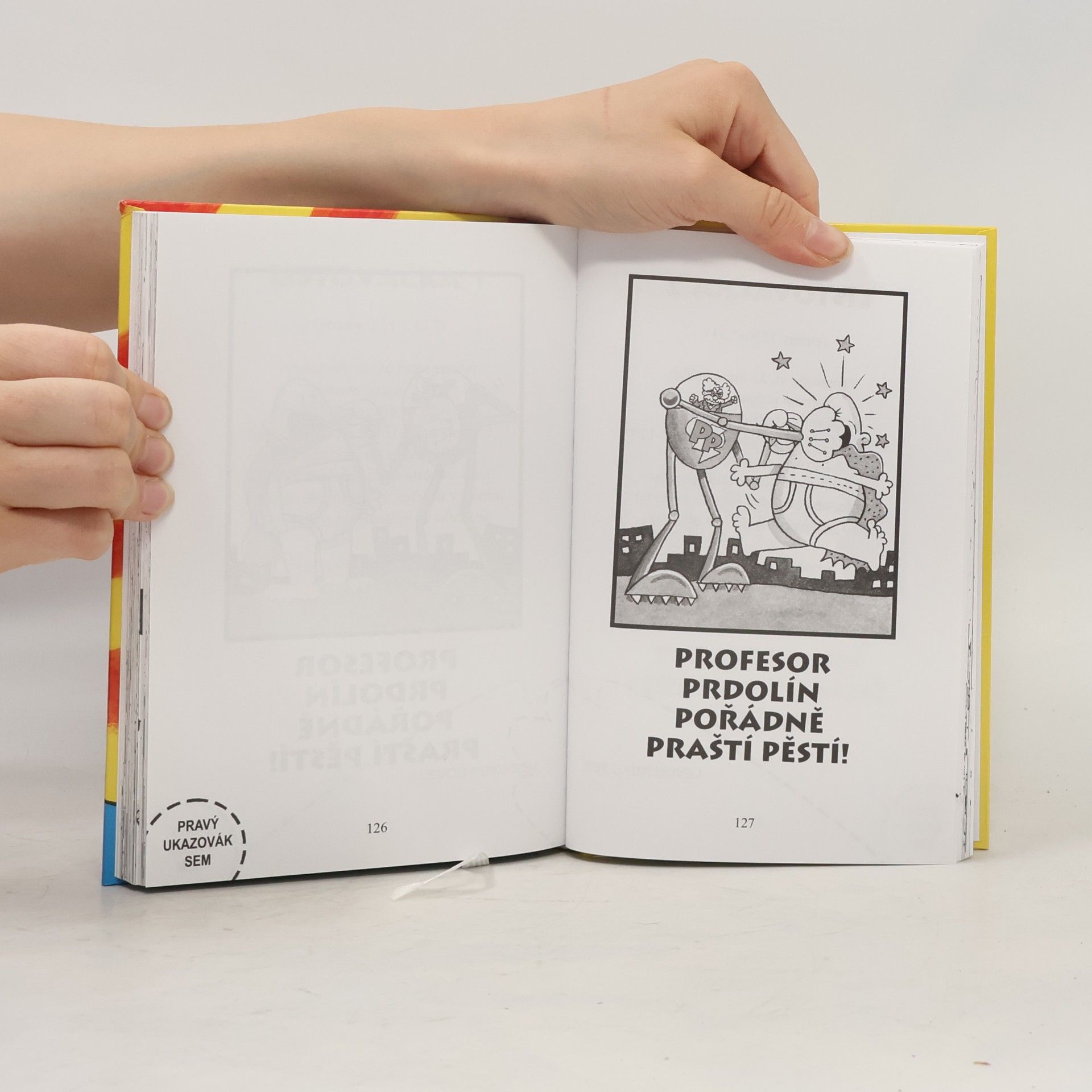 Dav Pilkey Kapitán Bombarďák a podivný plán profesora Prdolína