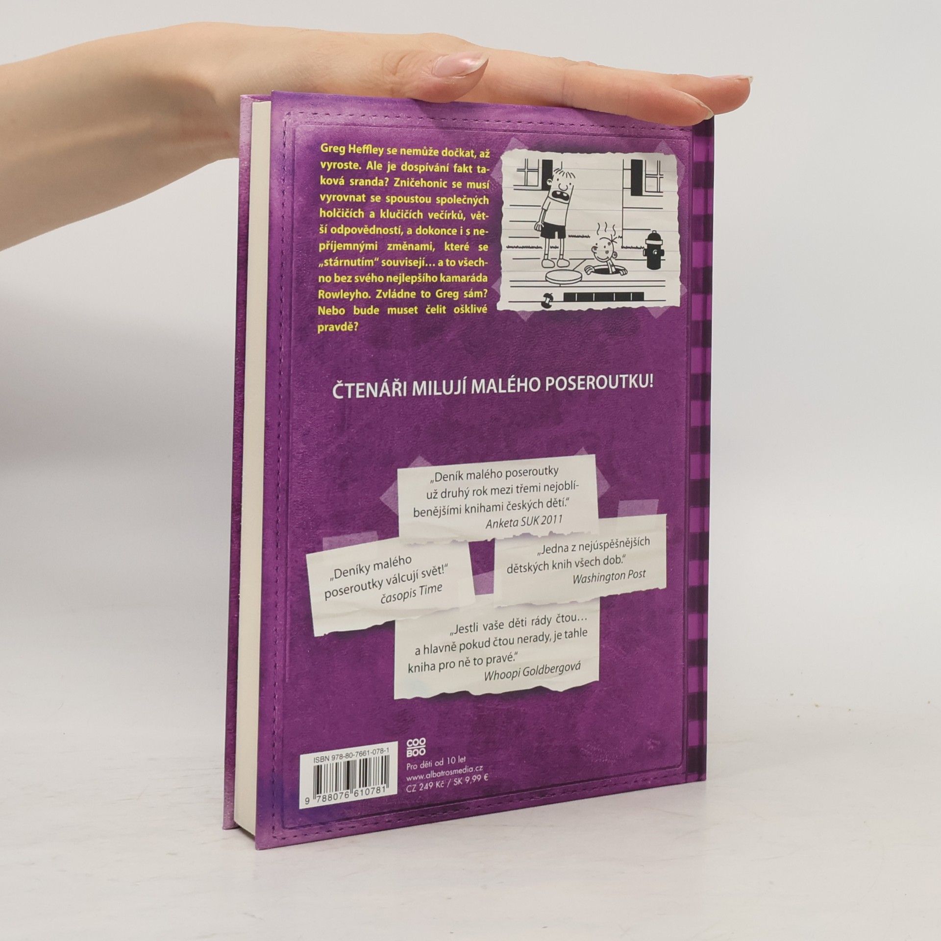 Jeff Kinney Deník malého poseroutky 5. Ošklivá pravda