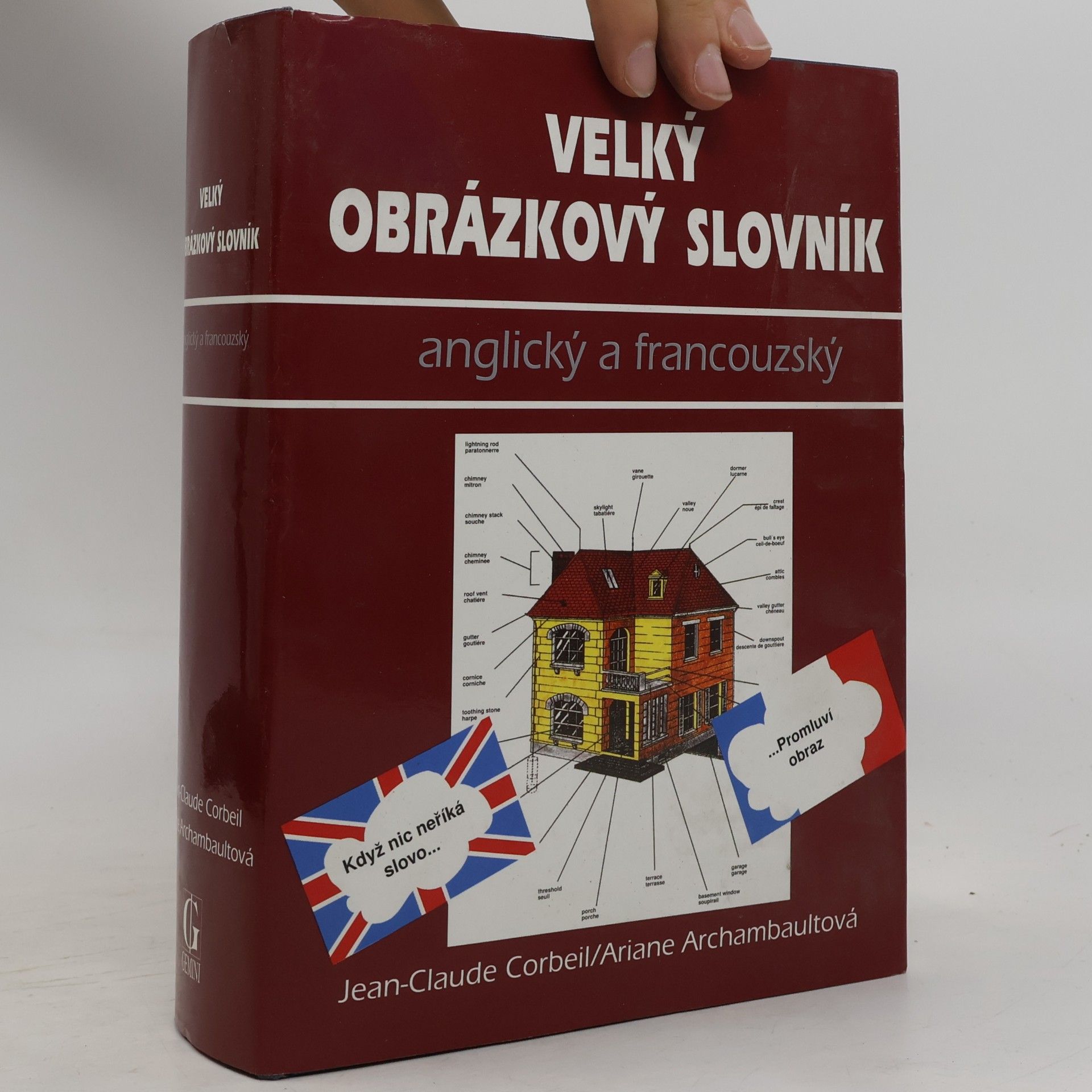Jean-Claude Corbeil Velký obrázkový slovník. Anglický a francouzský