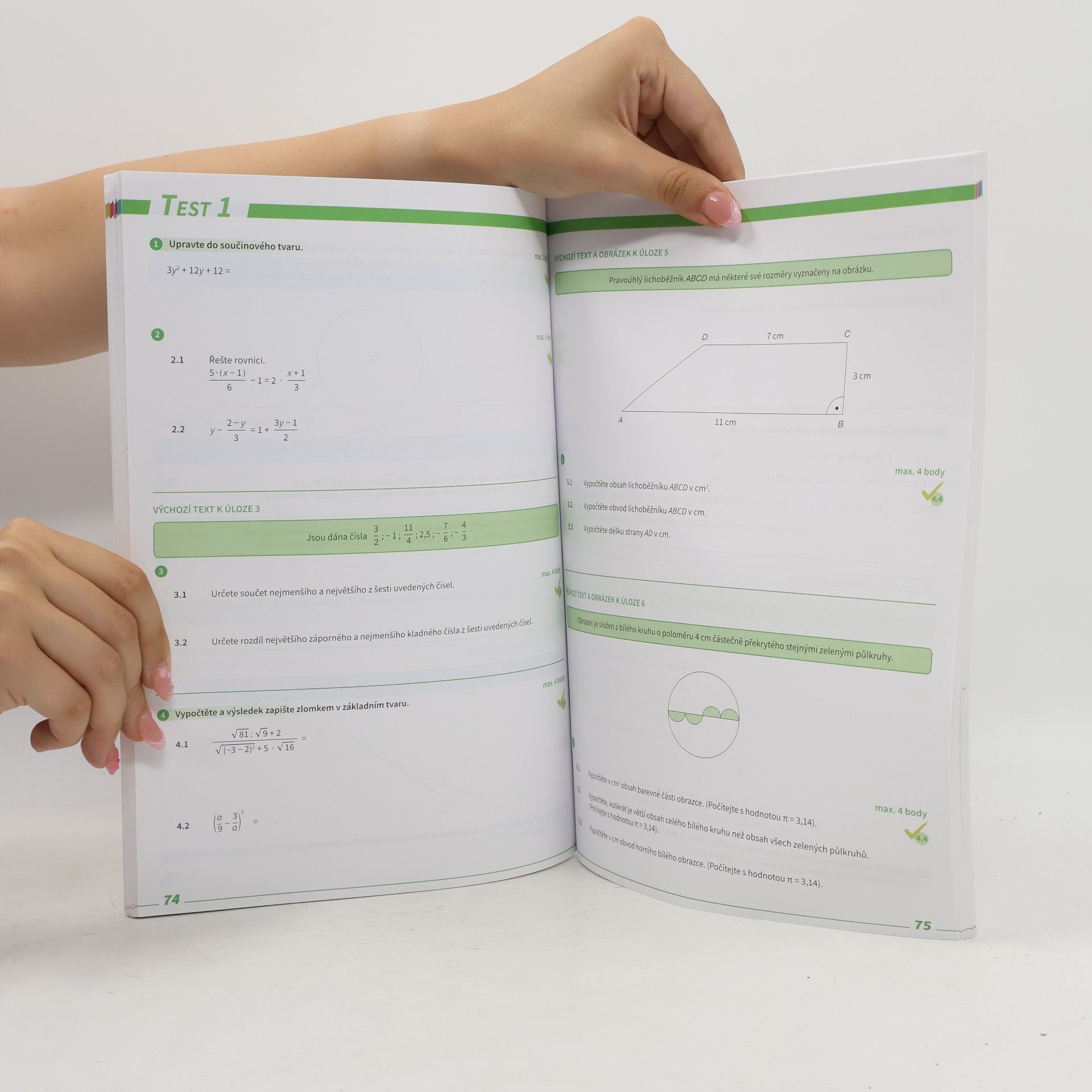 Tomáš Graja Přijímačky v pohodě : příprava na jednotné přijímací řízení SŠ. Matematika