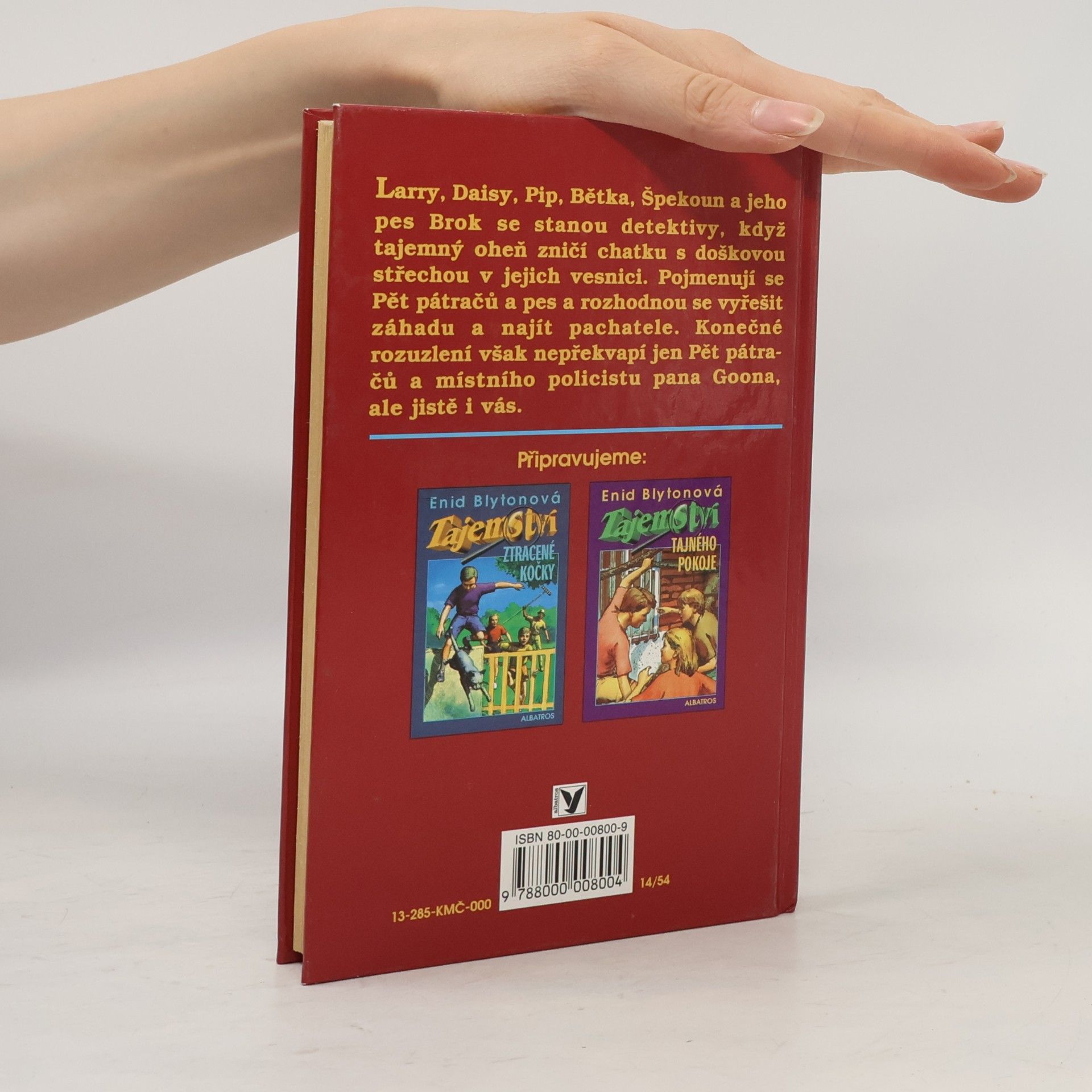 Enid Blyton Tajemství spálené chaty