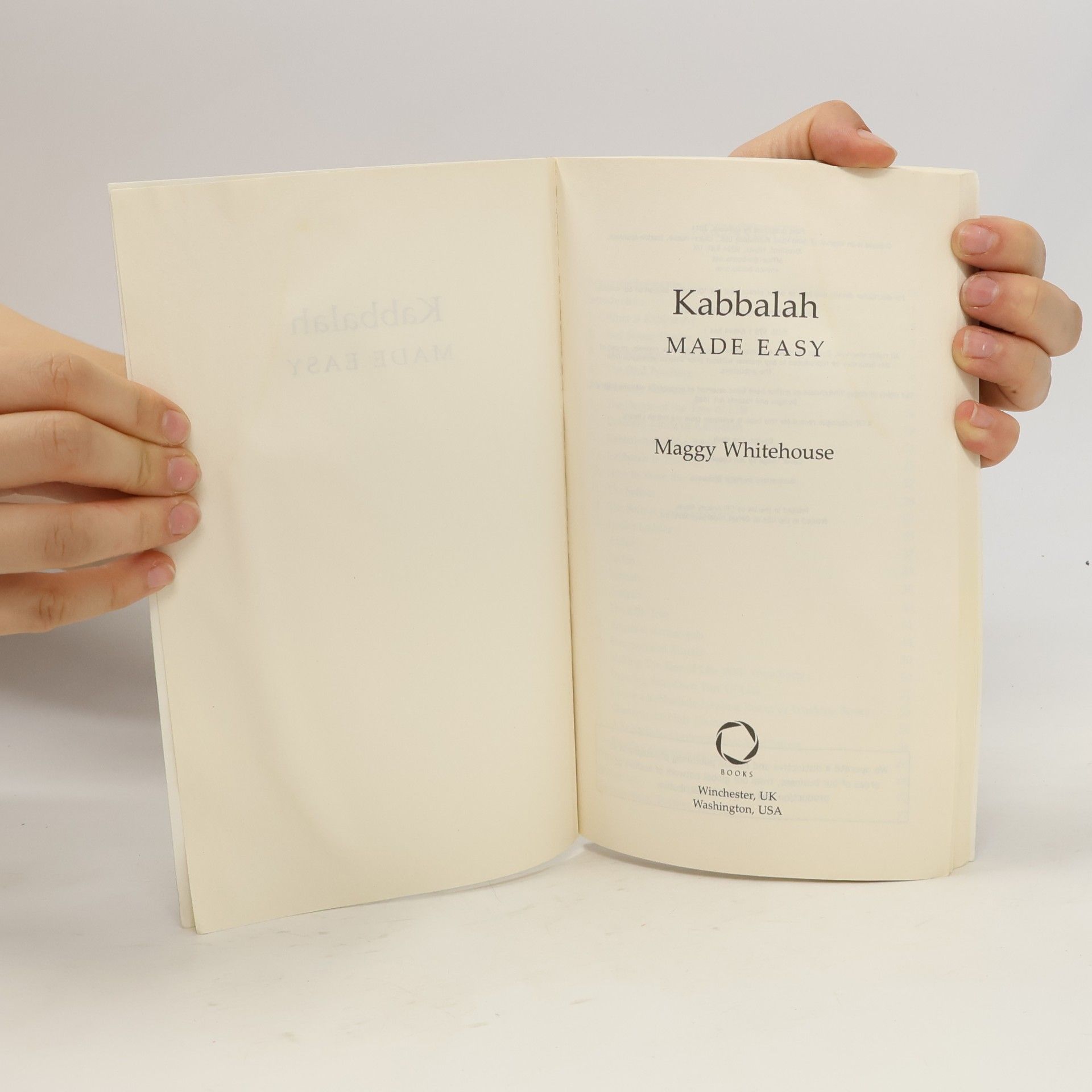 Maggy Whitehouse Kabbalah Made Easy