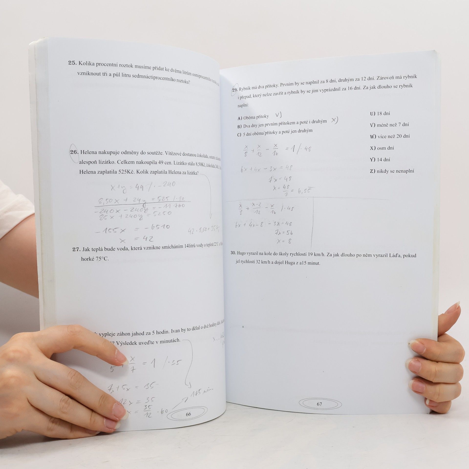 Milada Hudcová Sbírka úloh z matematiky pro SOŠ, SOU a nástavbové studium