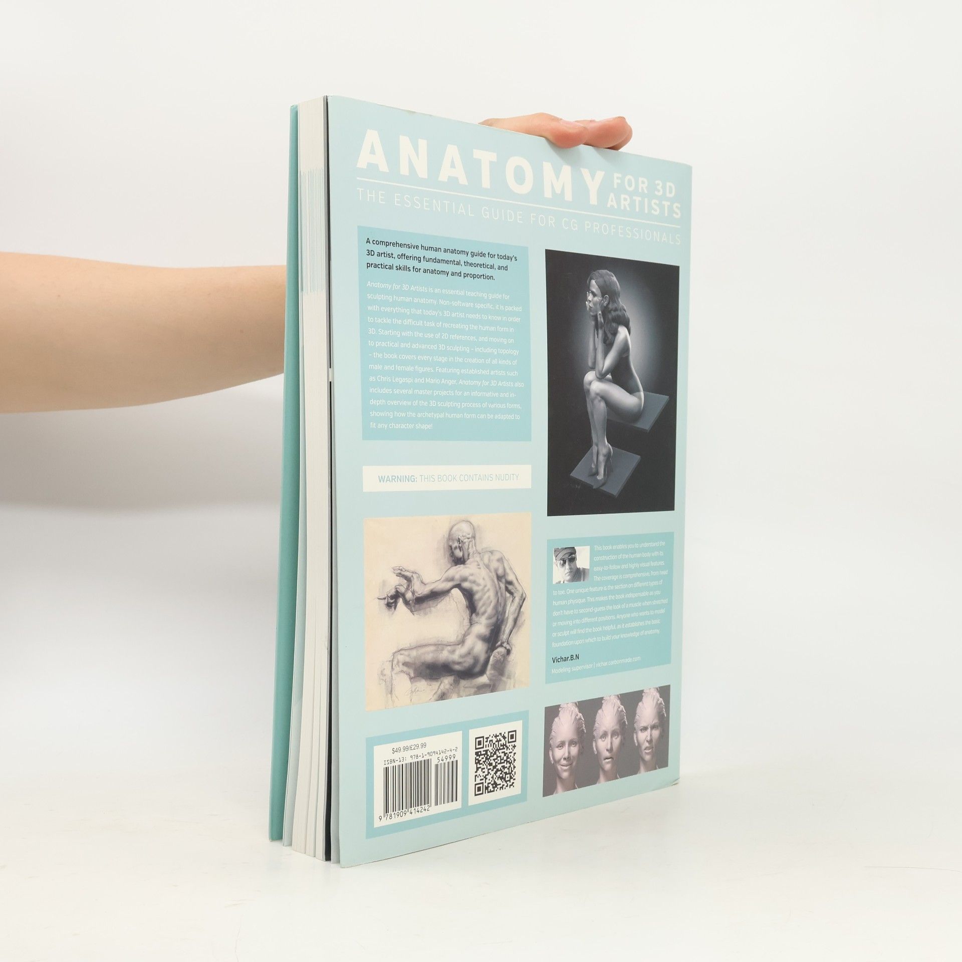 Autorenkollektiv Anatomy for 3D artists : the essential guide for CG professionals