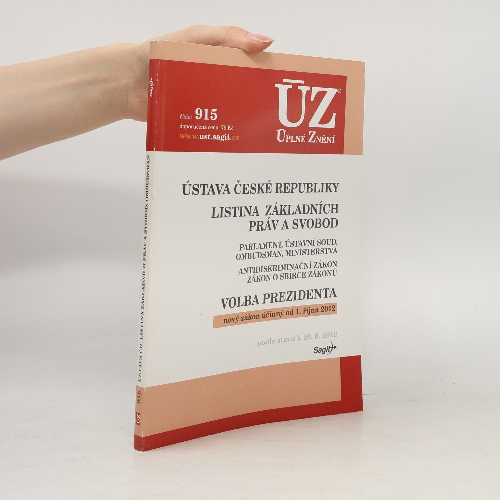 Autorenkollektiv ÚZ 915 - Ústava České republiky, Listina základních práv a svobod, Volba prezidenta