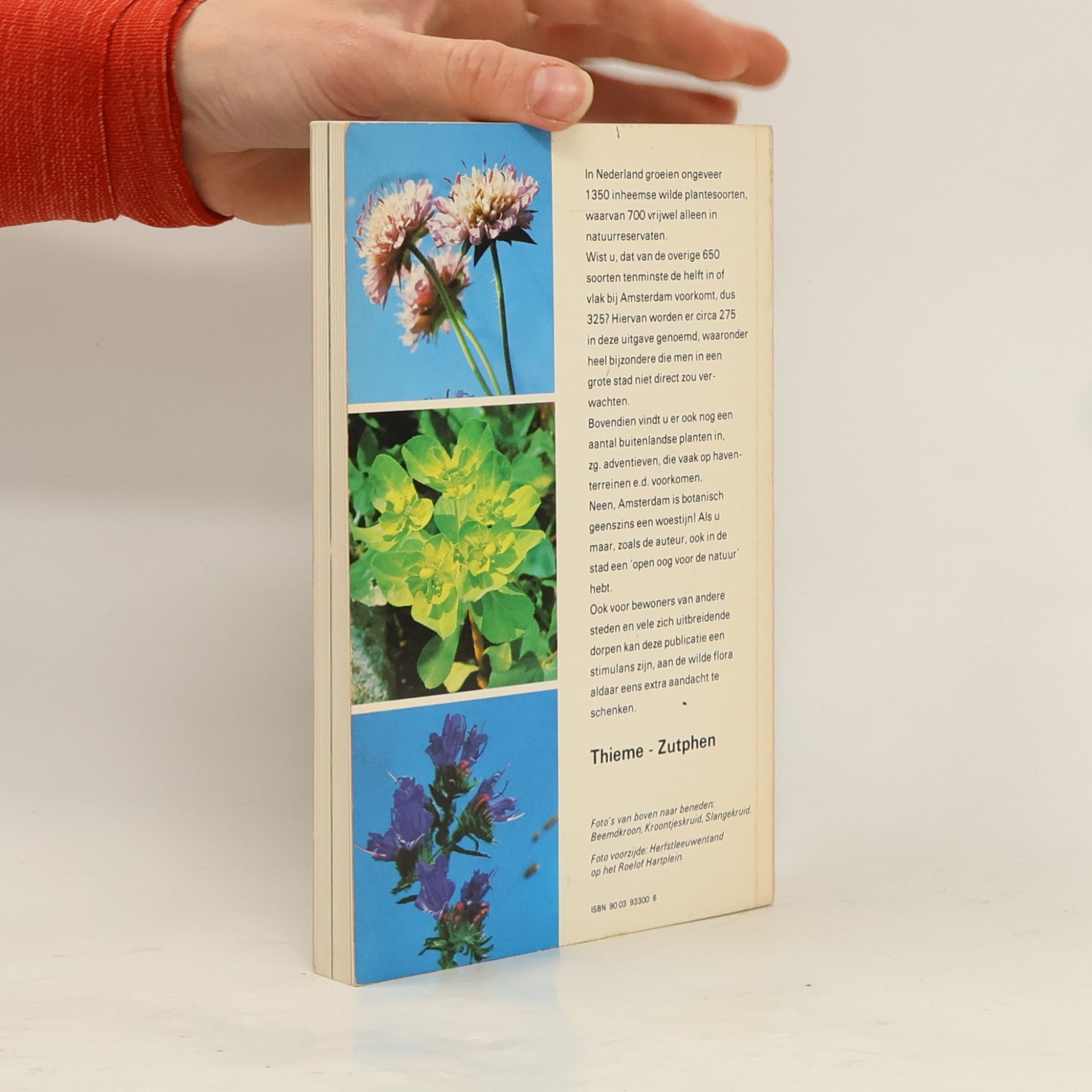 Joh. Bolman Bibliotheek van de Koninklijke Nederlandse Natuurhistorische Vereiniging - 22: Wilde planten in en bij Amsterdam