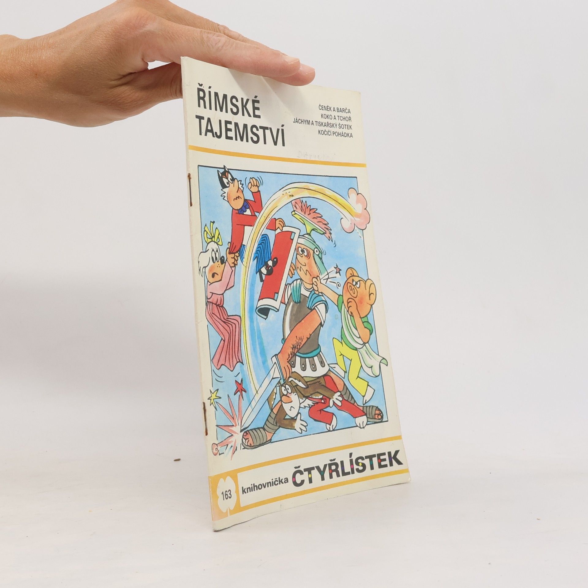 Jaroslav Němeček Čtyřlístek 163. Římské tajemství