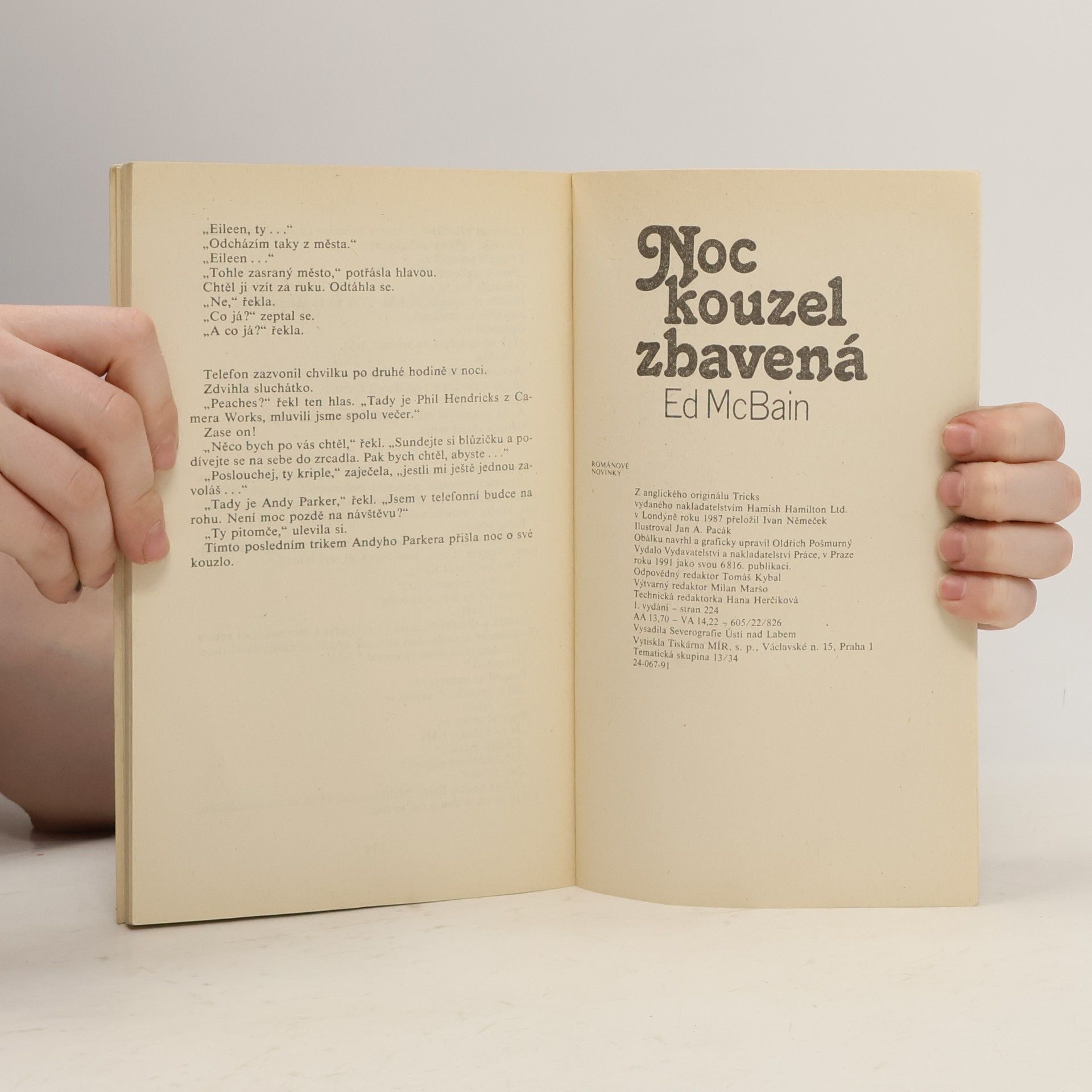 Ed McBain Noc kouzel zbavená