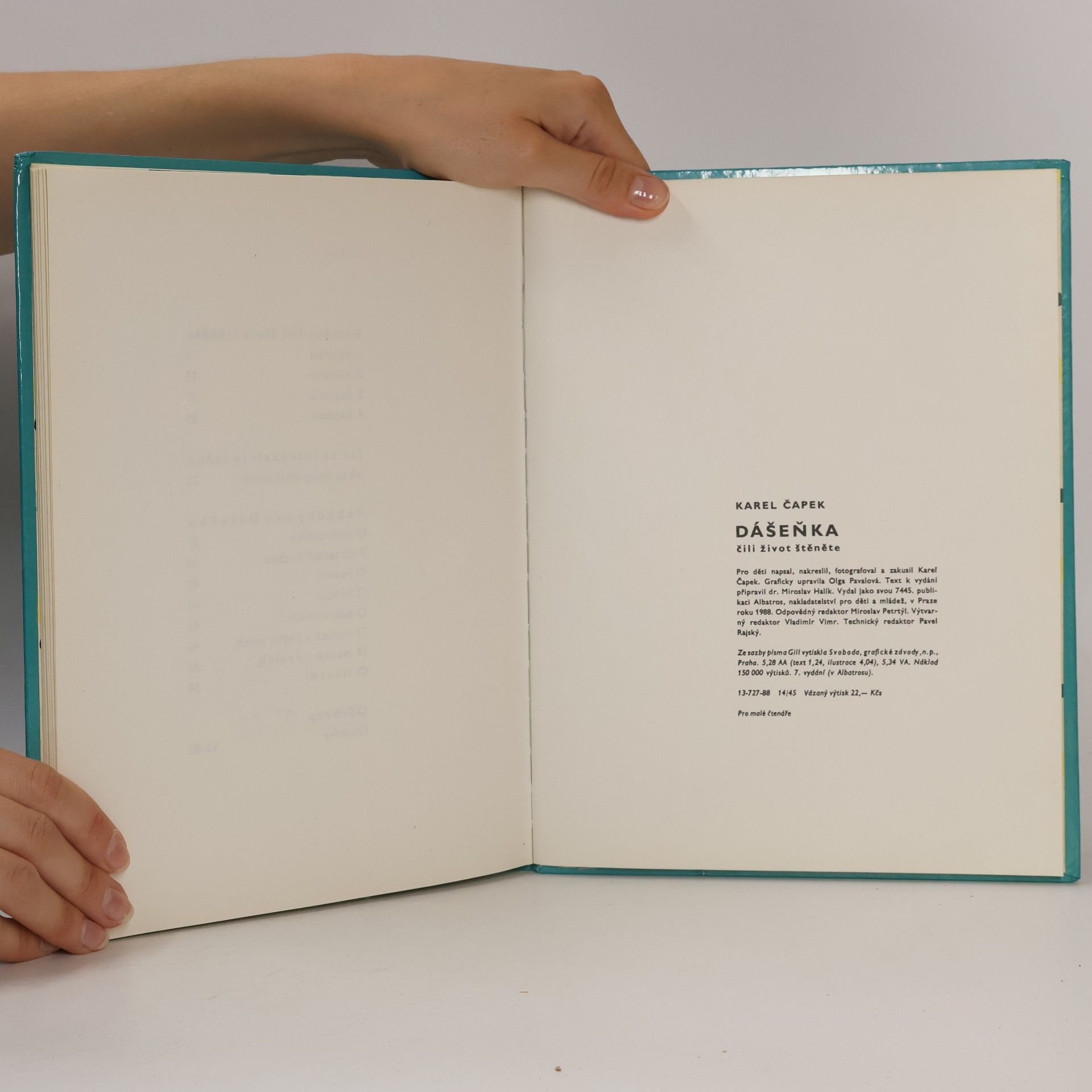 Karel Čapek Dášeňka čili život štěněte
