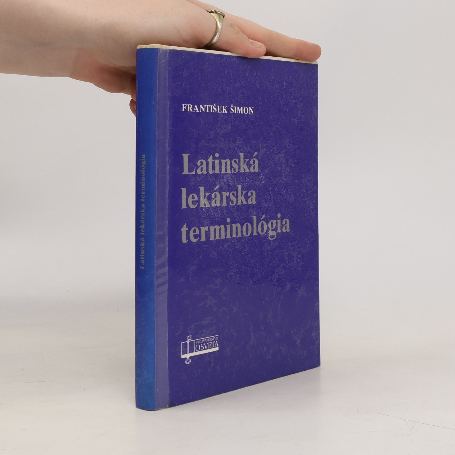 František Šimon Latinská lekárska terminológia
