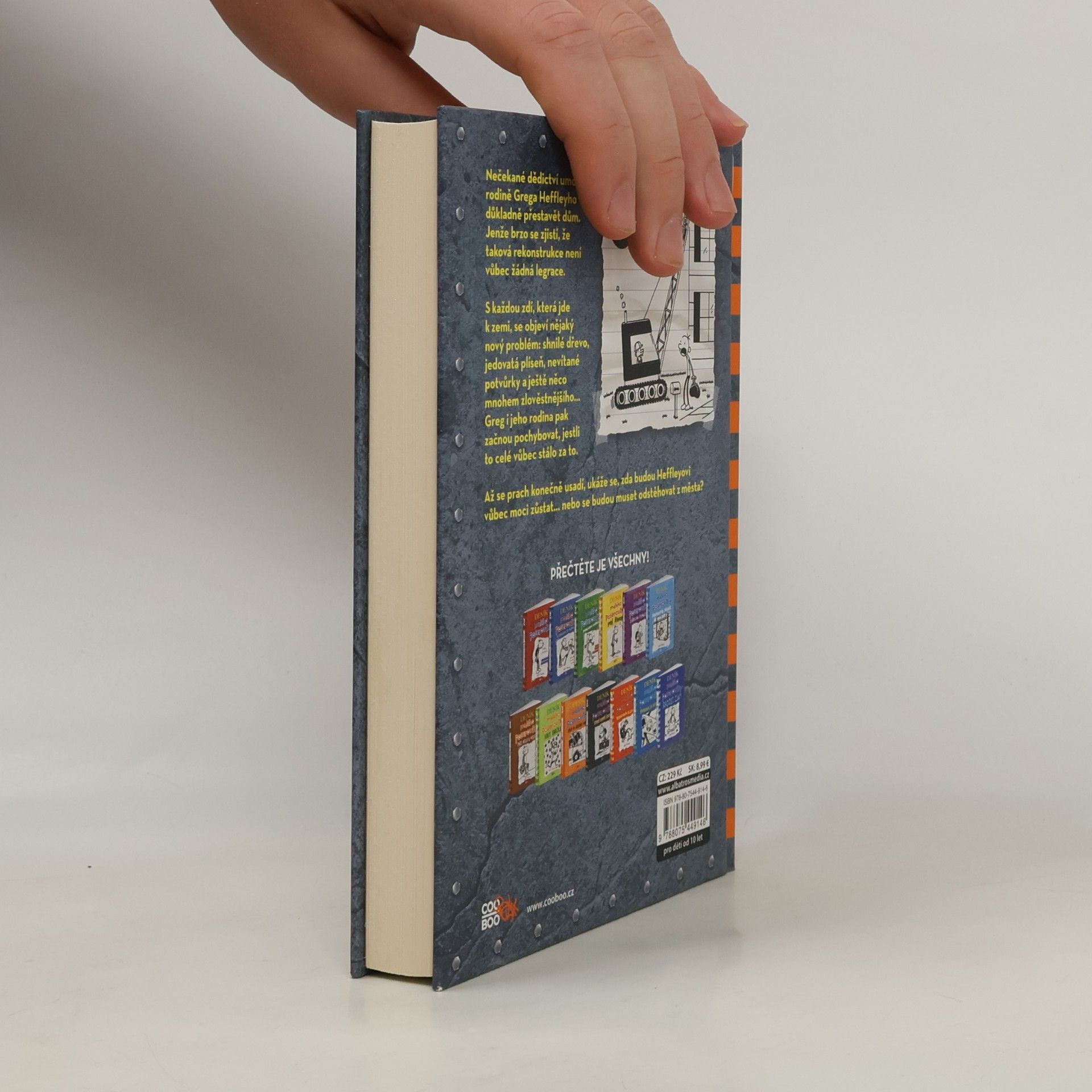 Jeff Kinney Deník malého poseroutky 14. Na spadnutí