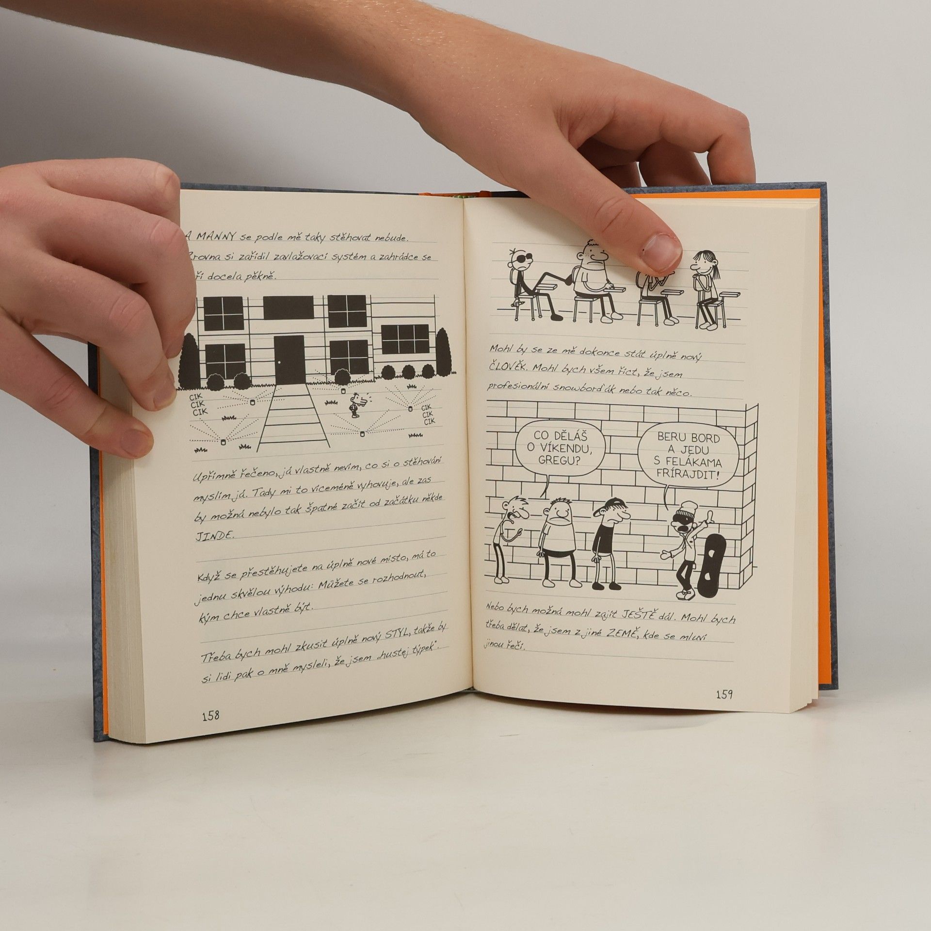 Jeff Kinney Deník malého poseroutky 14. Na spadnutí