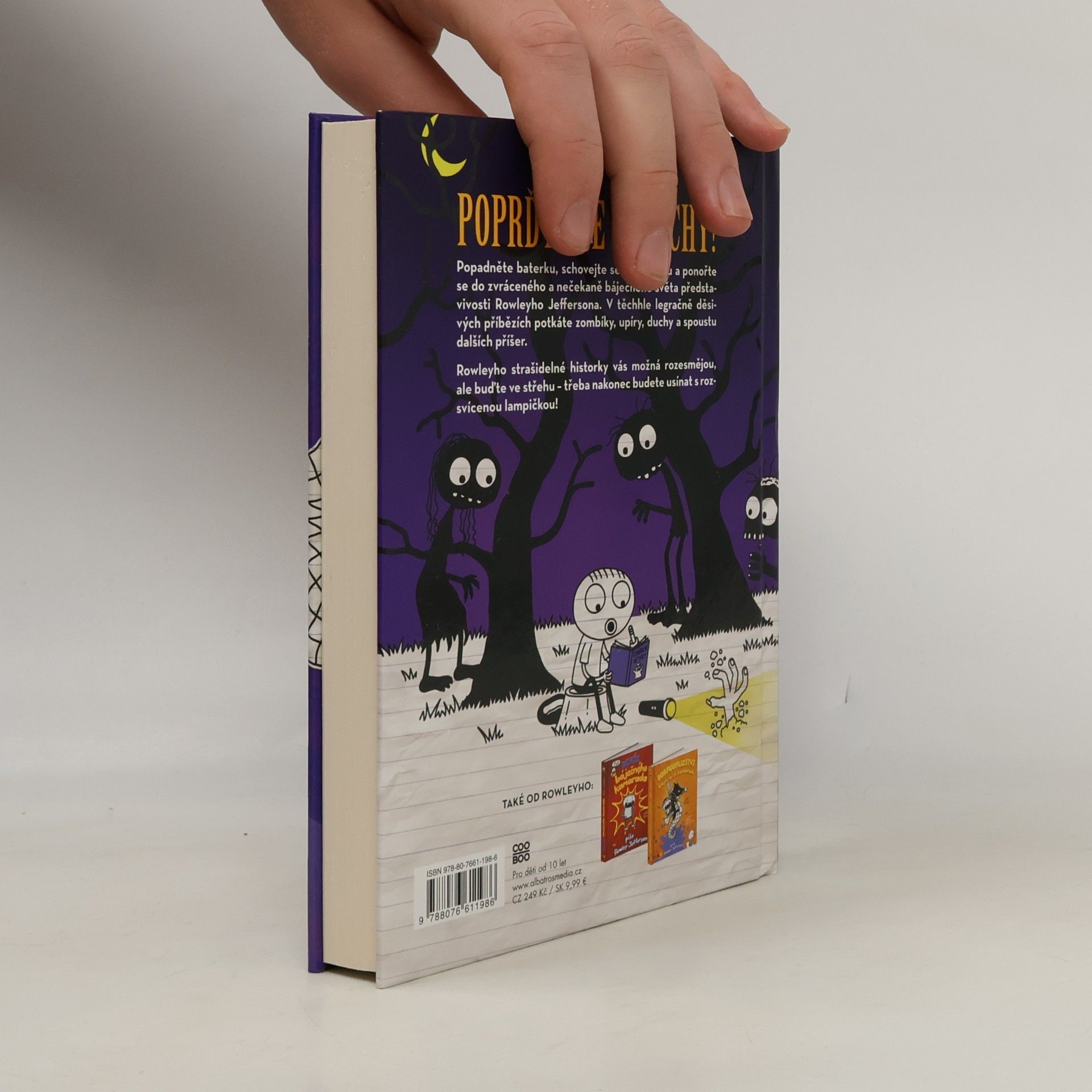 Jeff Kinney Strašidelné historky báječného kamaráda Rowleyho Jeffersona