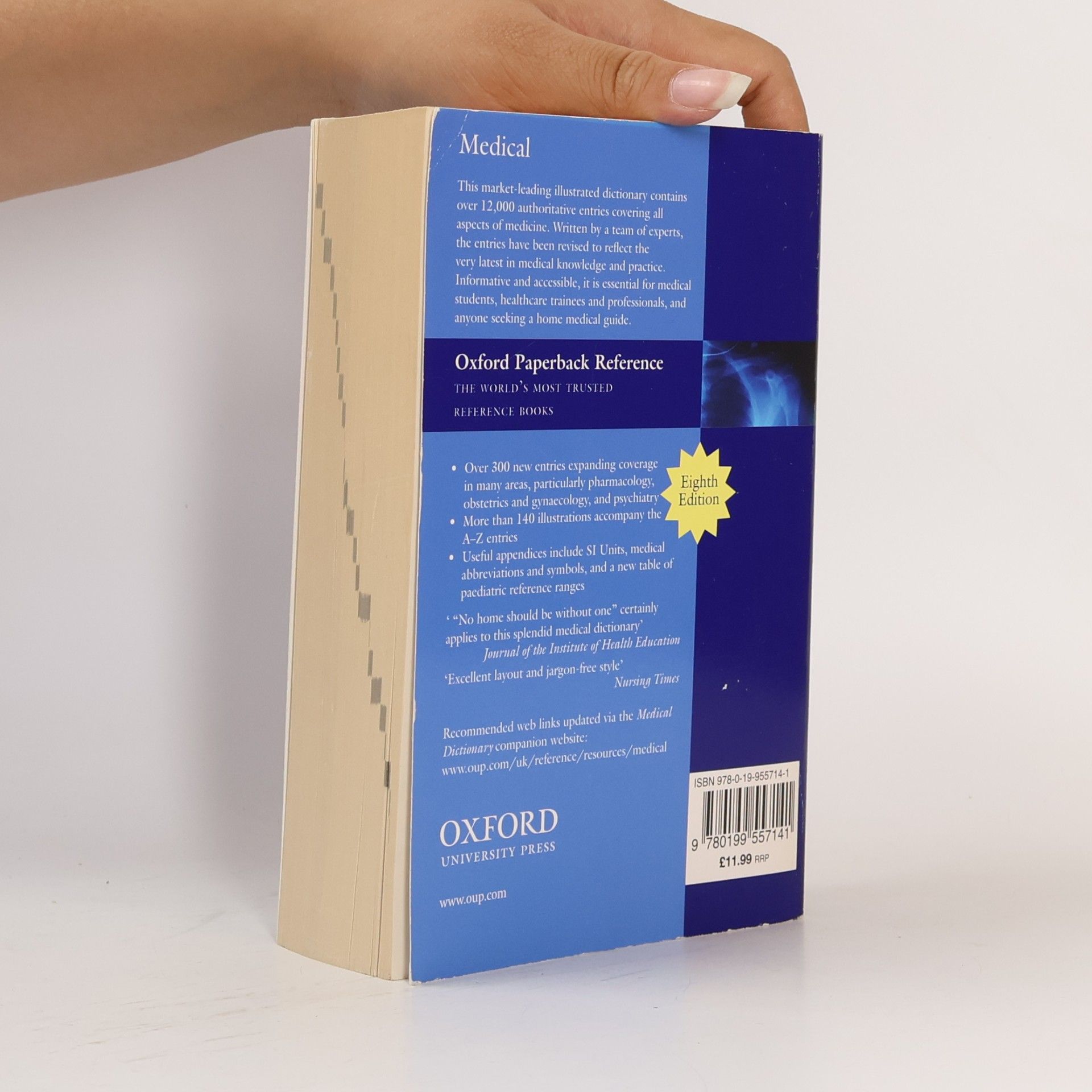 Elizabeth A. Martin Oxford Paperback Reference: Concise Medical Dictionary