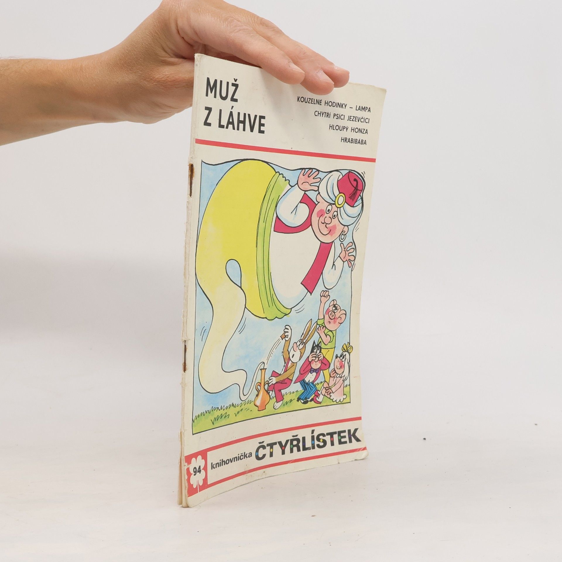 Kolektiv autorů Čtyřlístek 94. Muž z láhve