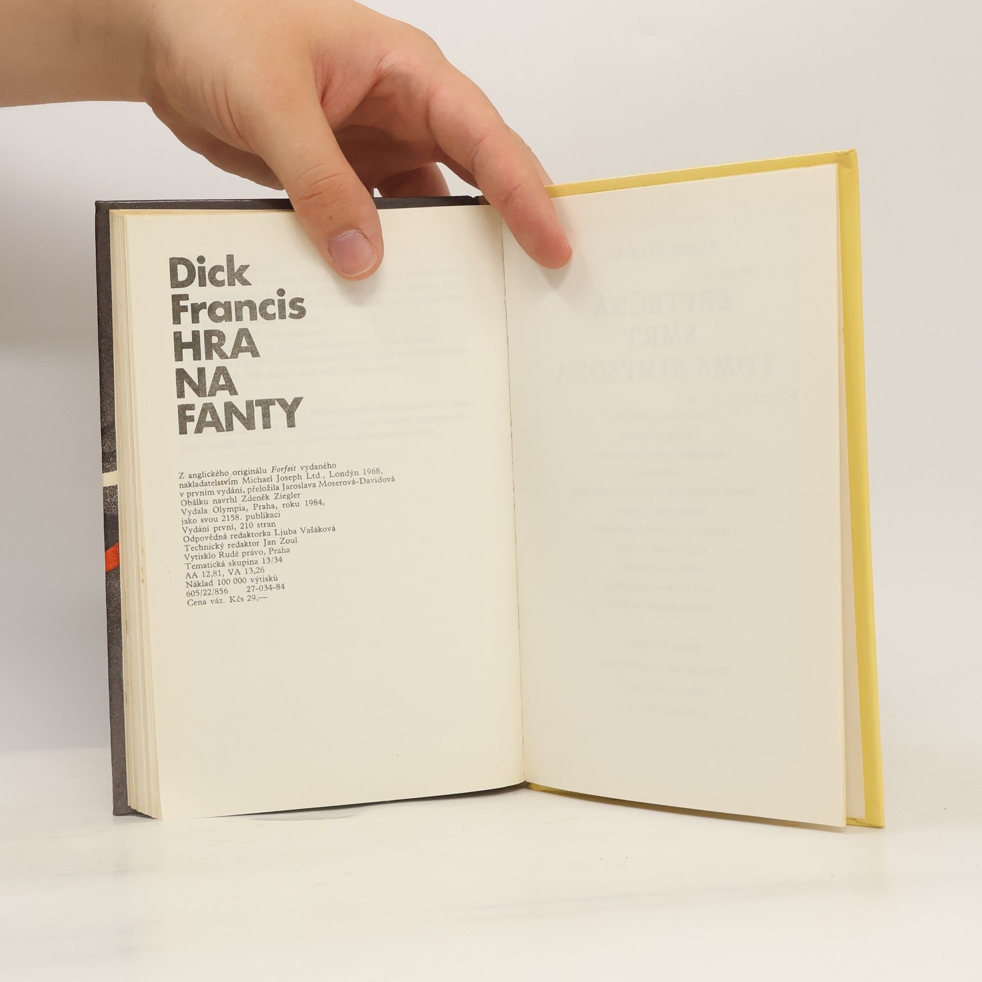 Dick Francis Hra na fanty