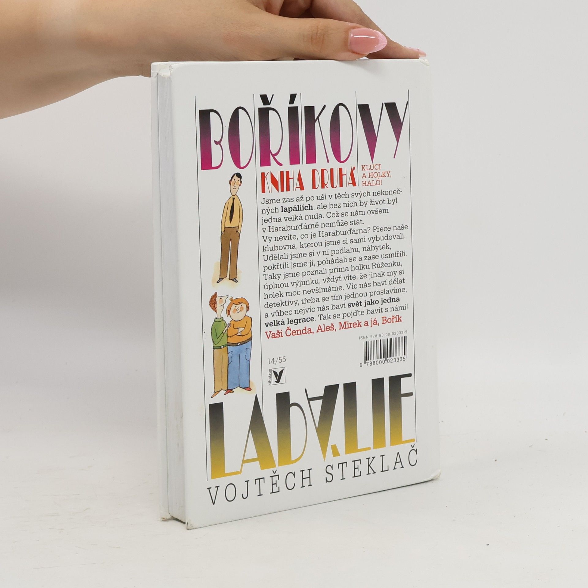 Adolf Born Boříkovy lapálie. Kniha druhá