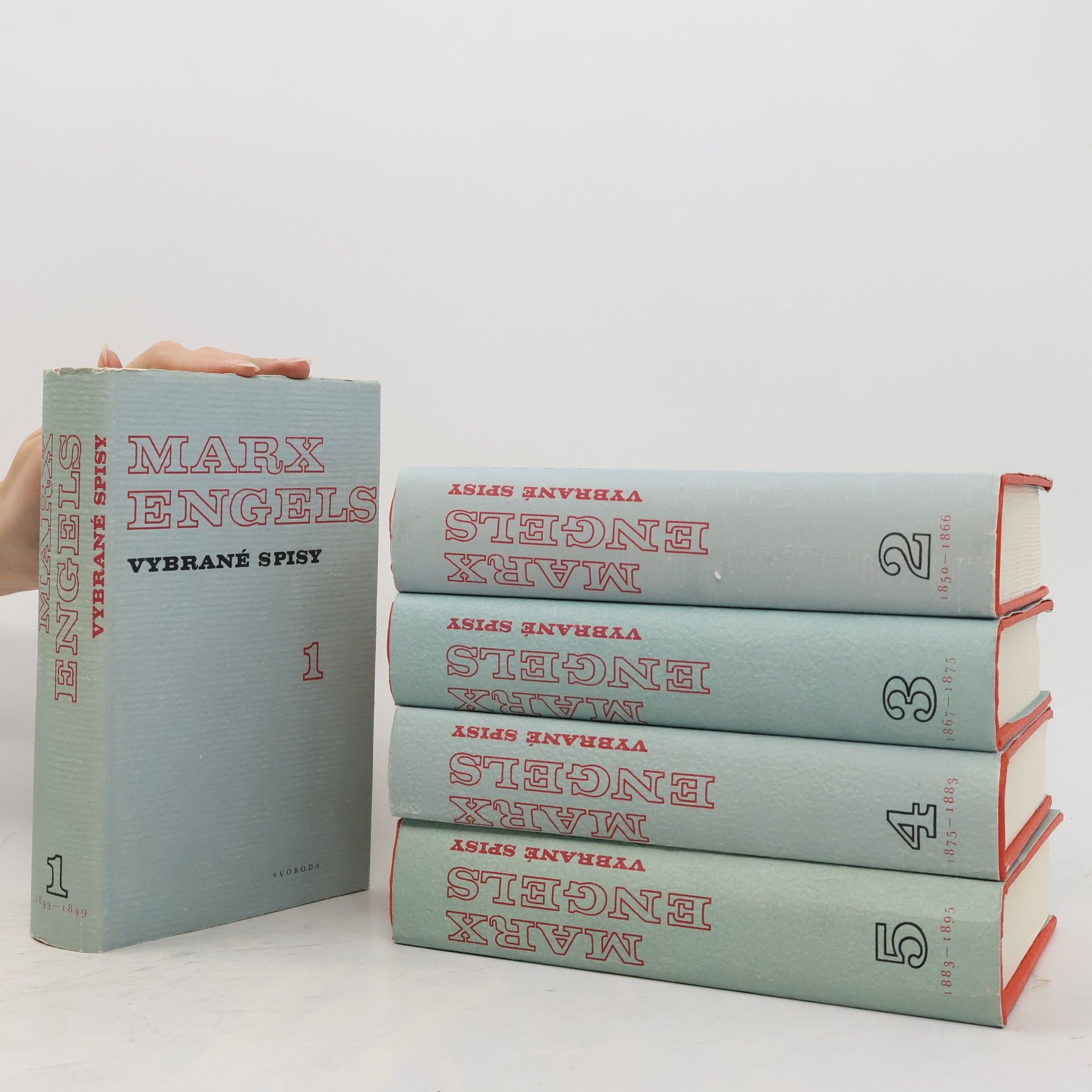 Karl Marx Vybrané spisy 1-5