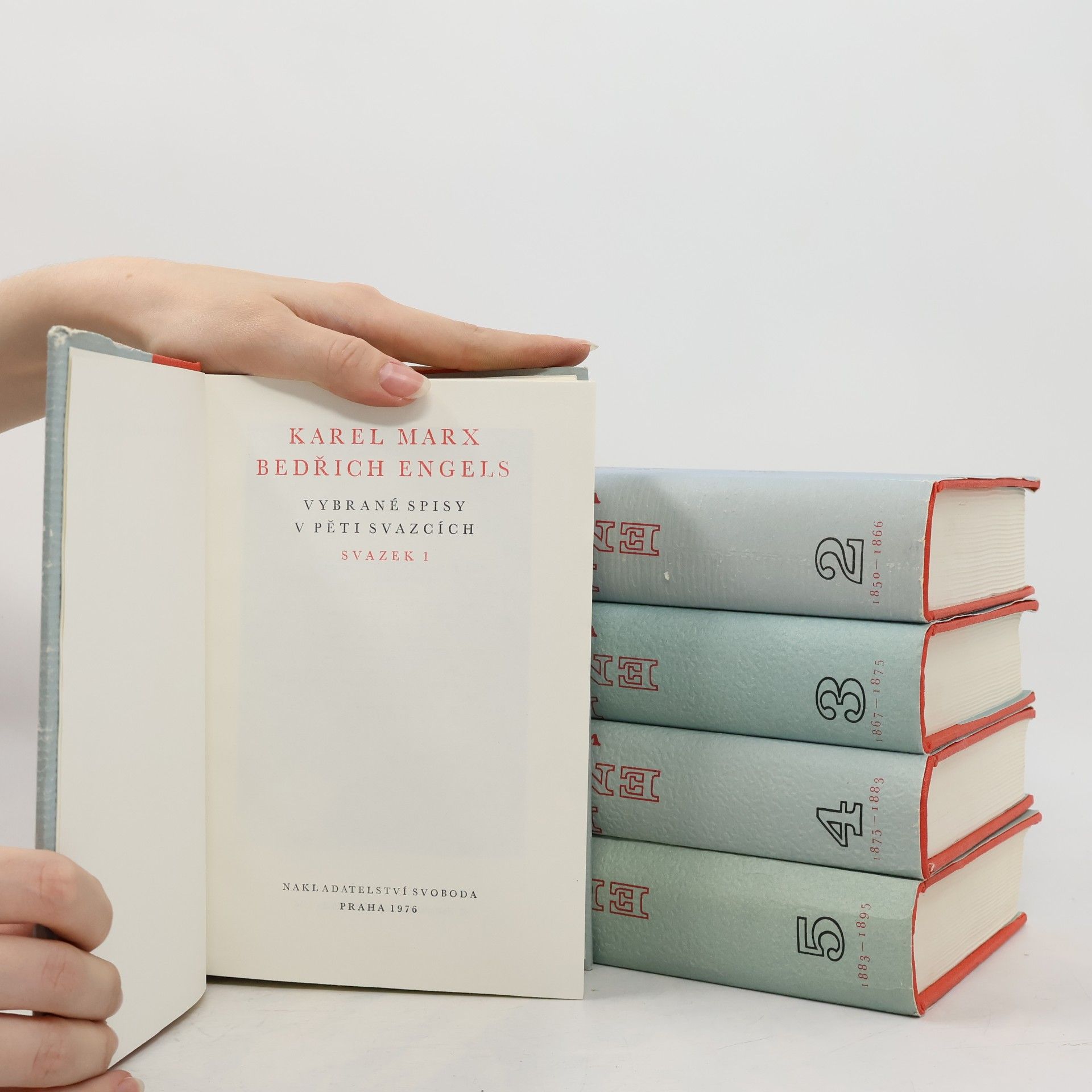 Friedrich Engels Vybrané spisy 1-5