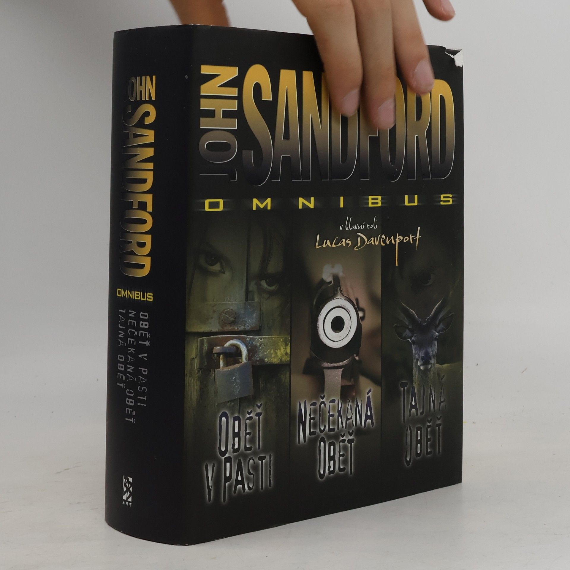 Veronika Matysová Oběť v pasti. Nečekaná oběť. Tajná oběť. Omnibus. V hlavní roli Lucas Davenport (3 díly v 1 svazku)
