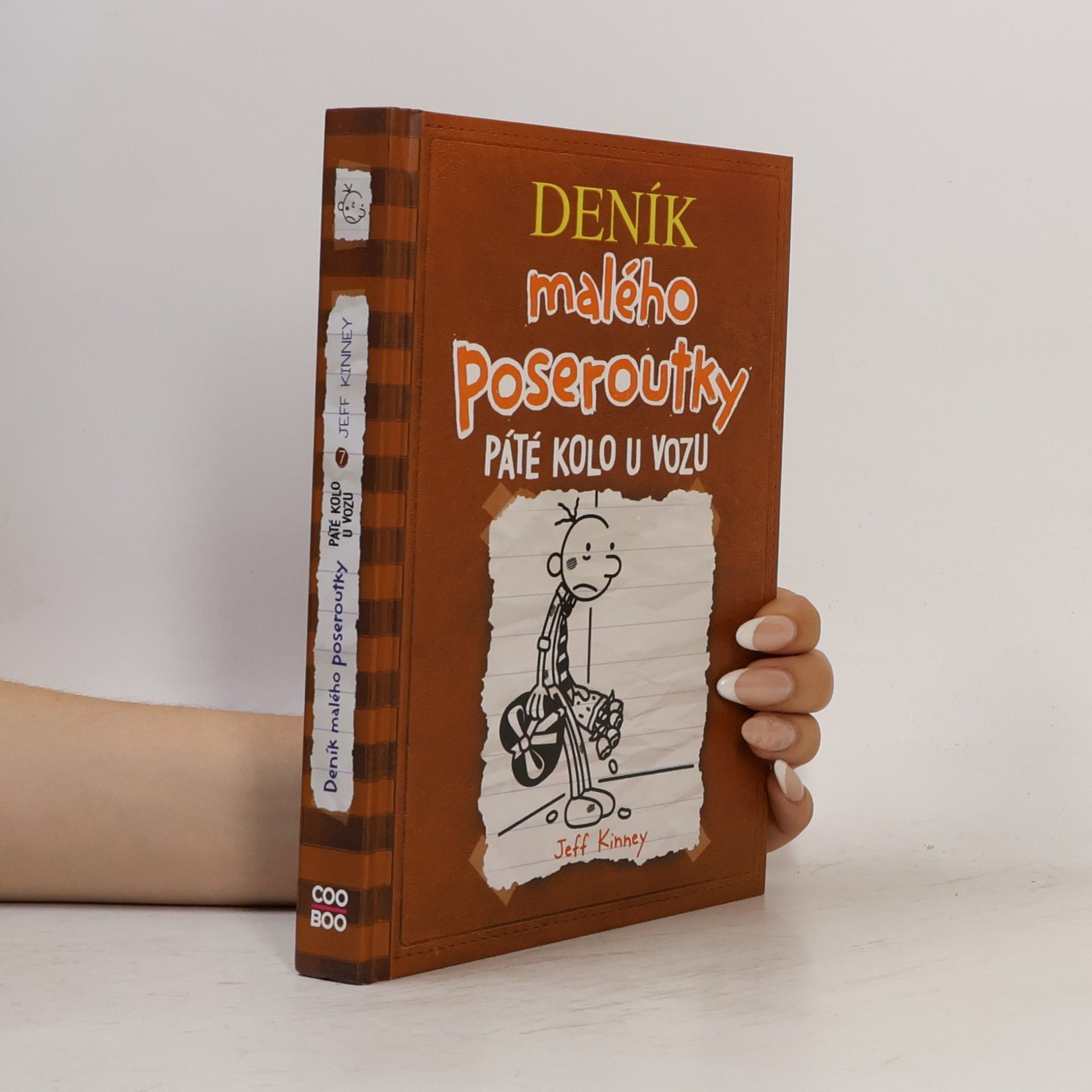 Jeff Kinney Deník malého poseroutky 7. Páté kolo u vozu