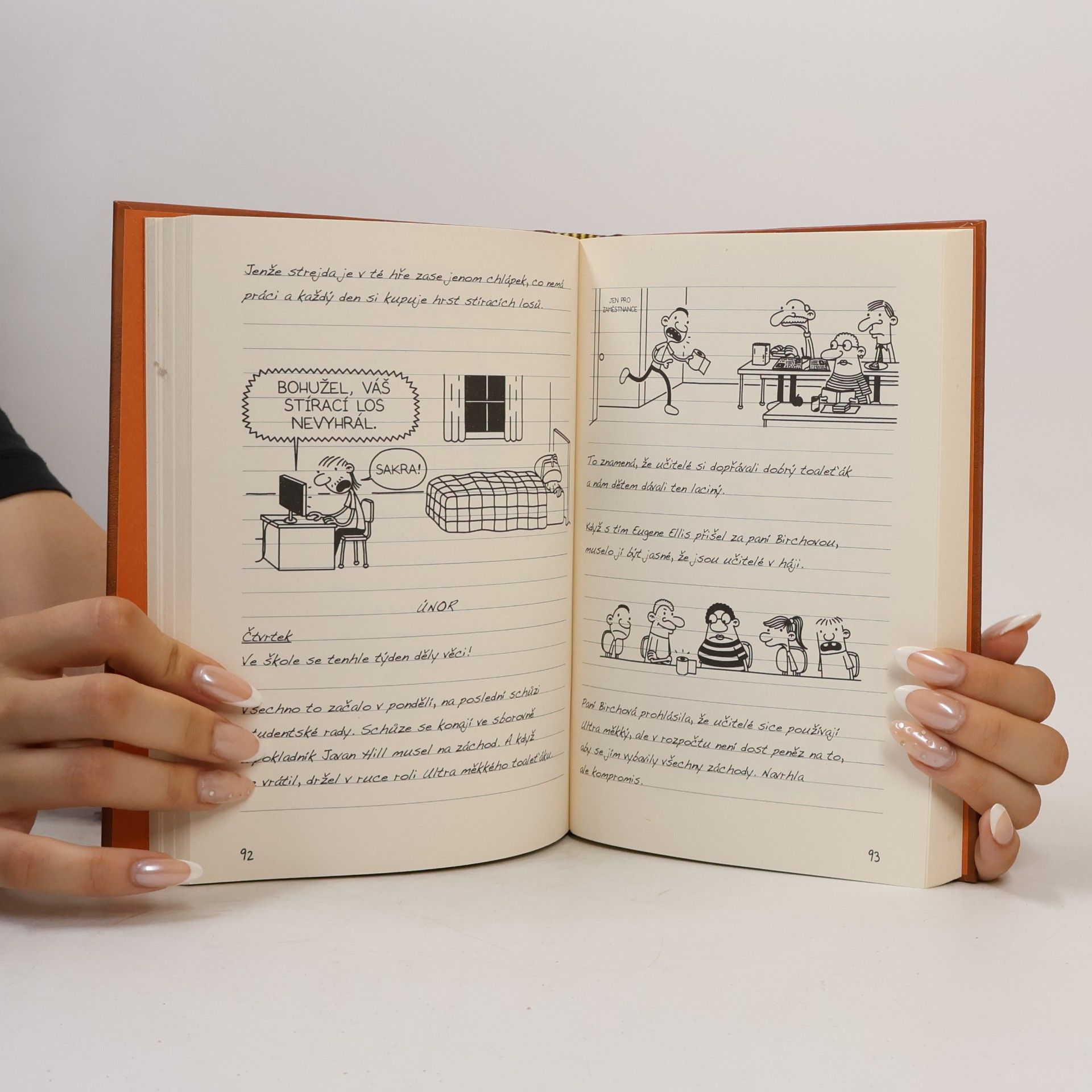 Jeff Kinney Deník malého poseroutky 7. Páté kolo u vozu